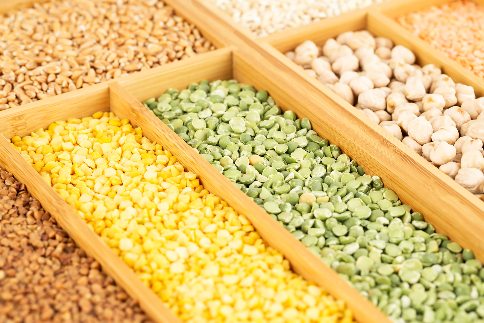 the collection of different groats