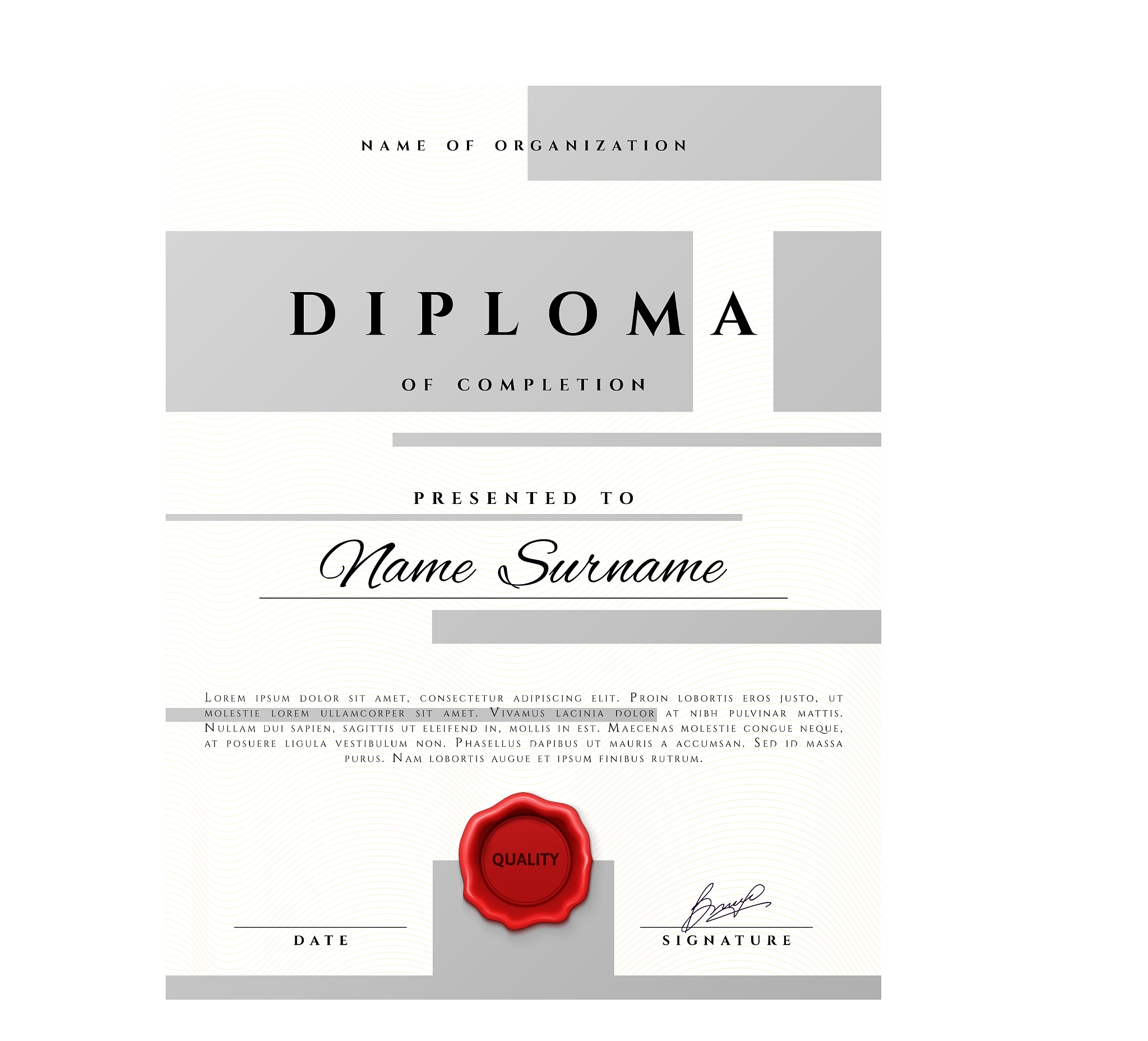 Graduation Ceremony Invitation for International Experts