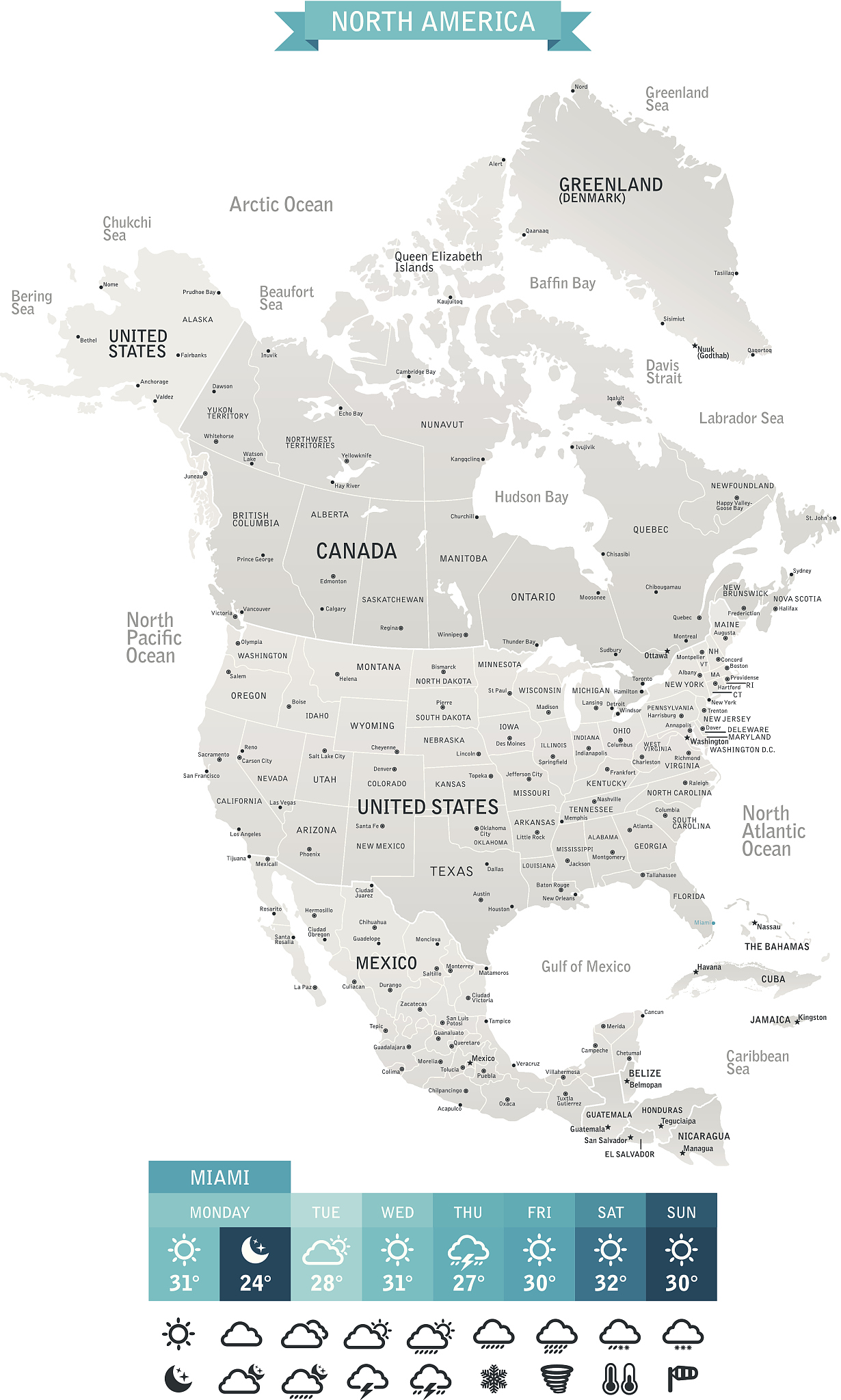 north america
