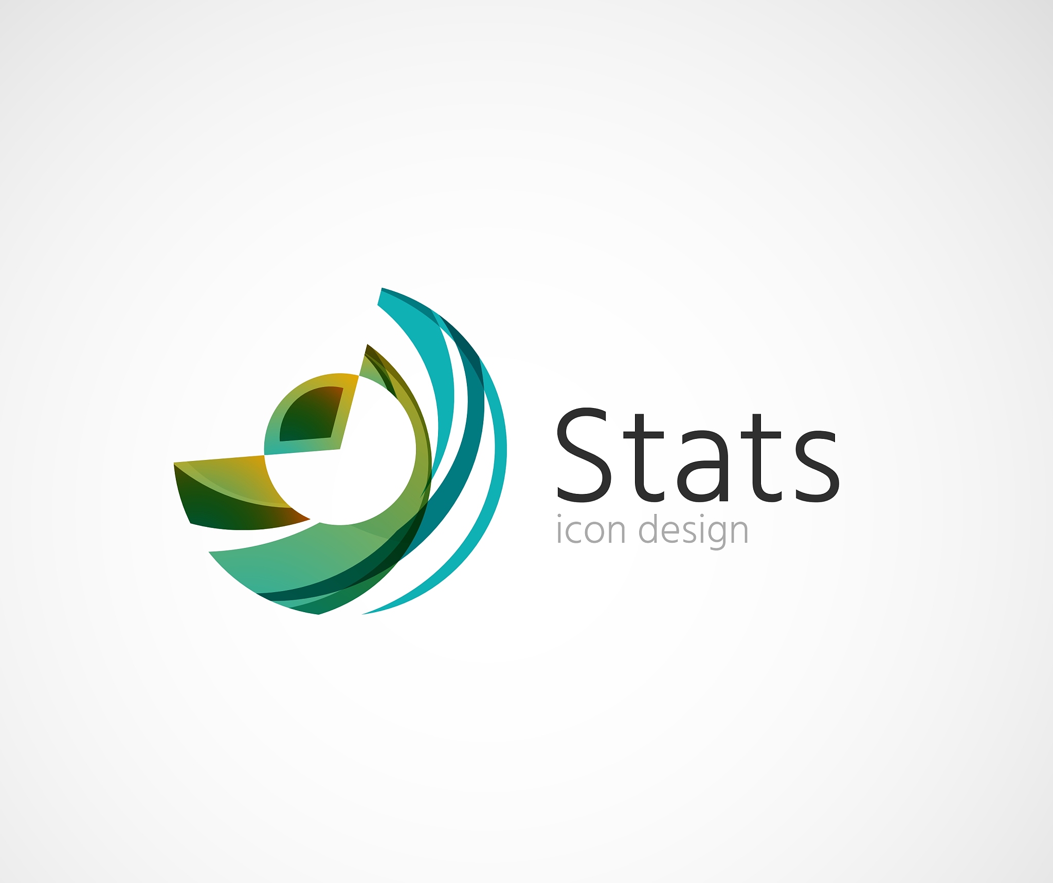 statistics company logo design