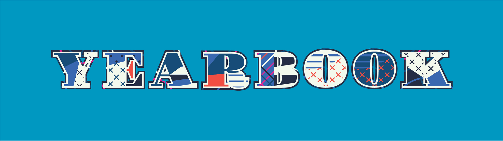 yearbook concept word art