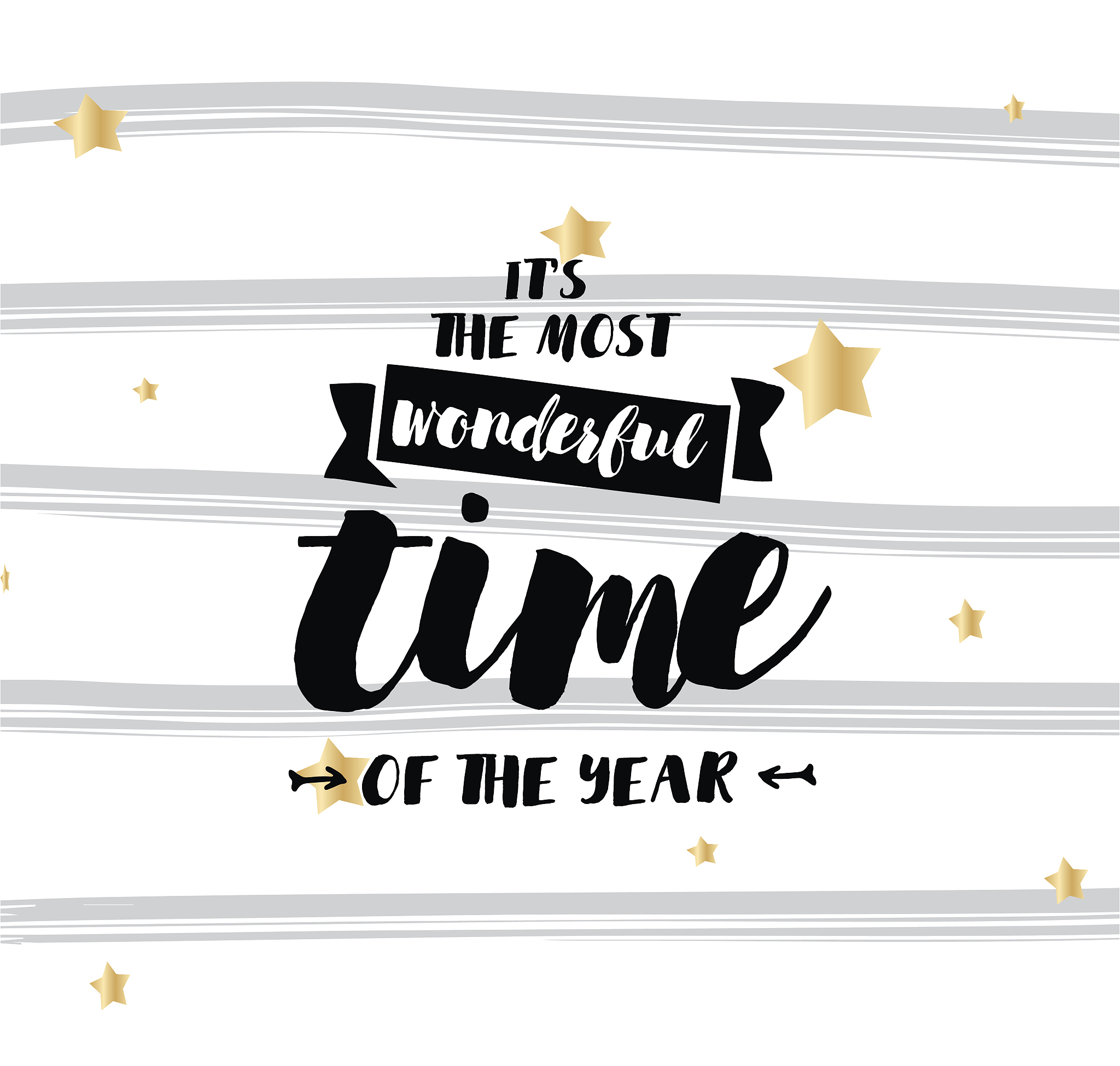 typography for poster, invitation, greeting card or t-shirt.