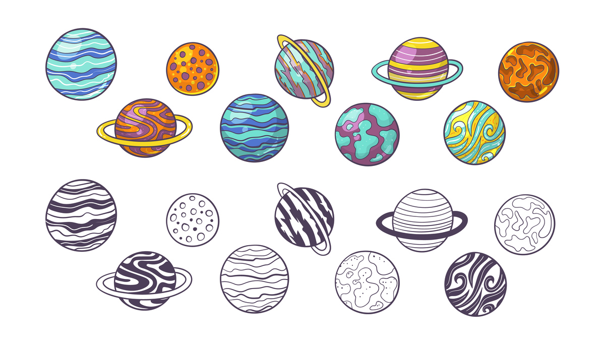 星球为什么是圆的