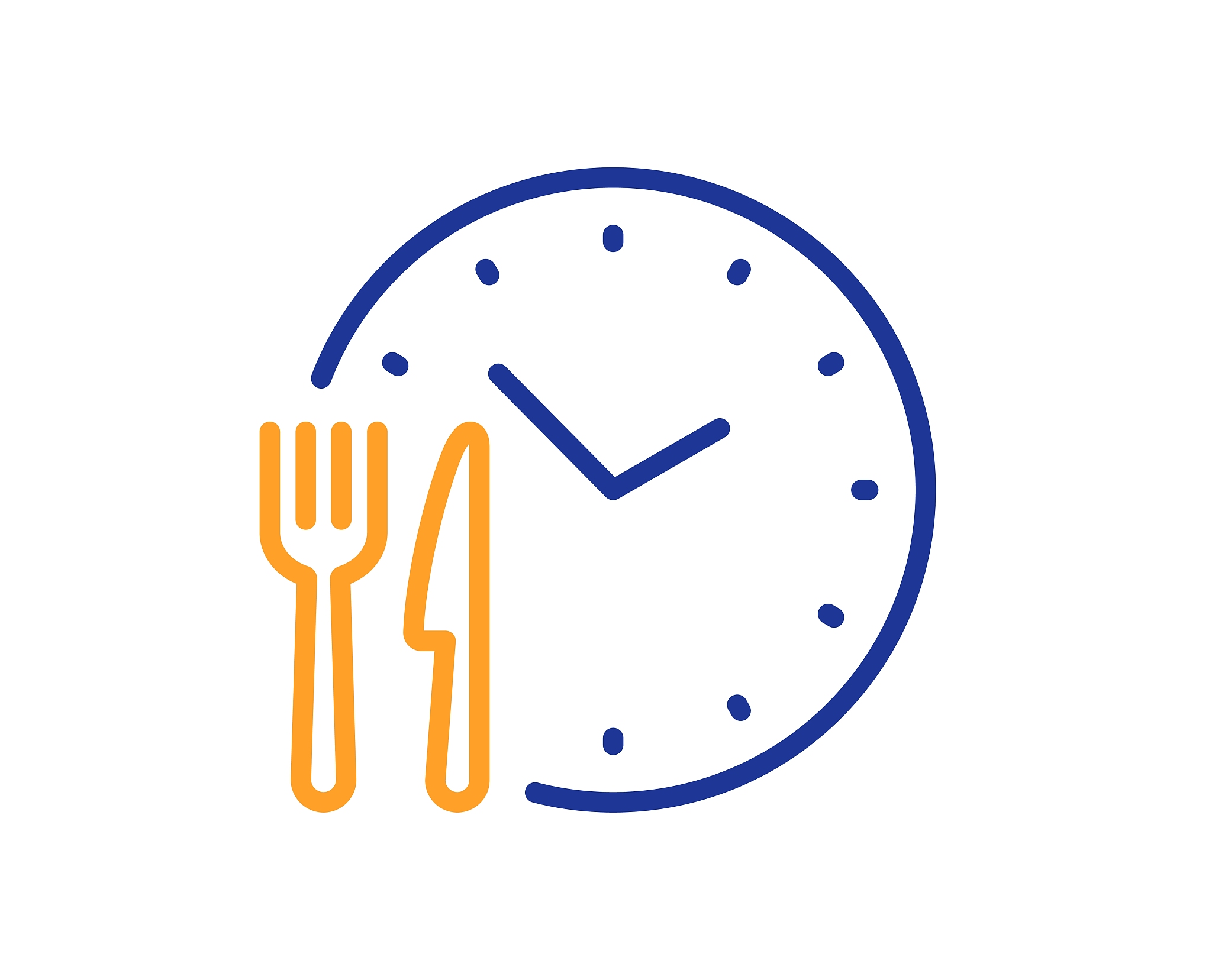 提醒我一会吃饭