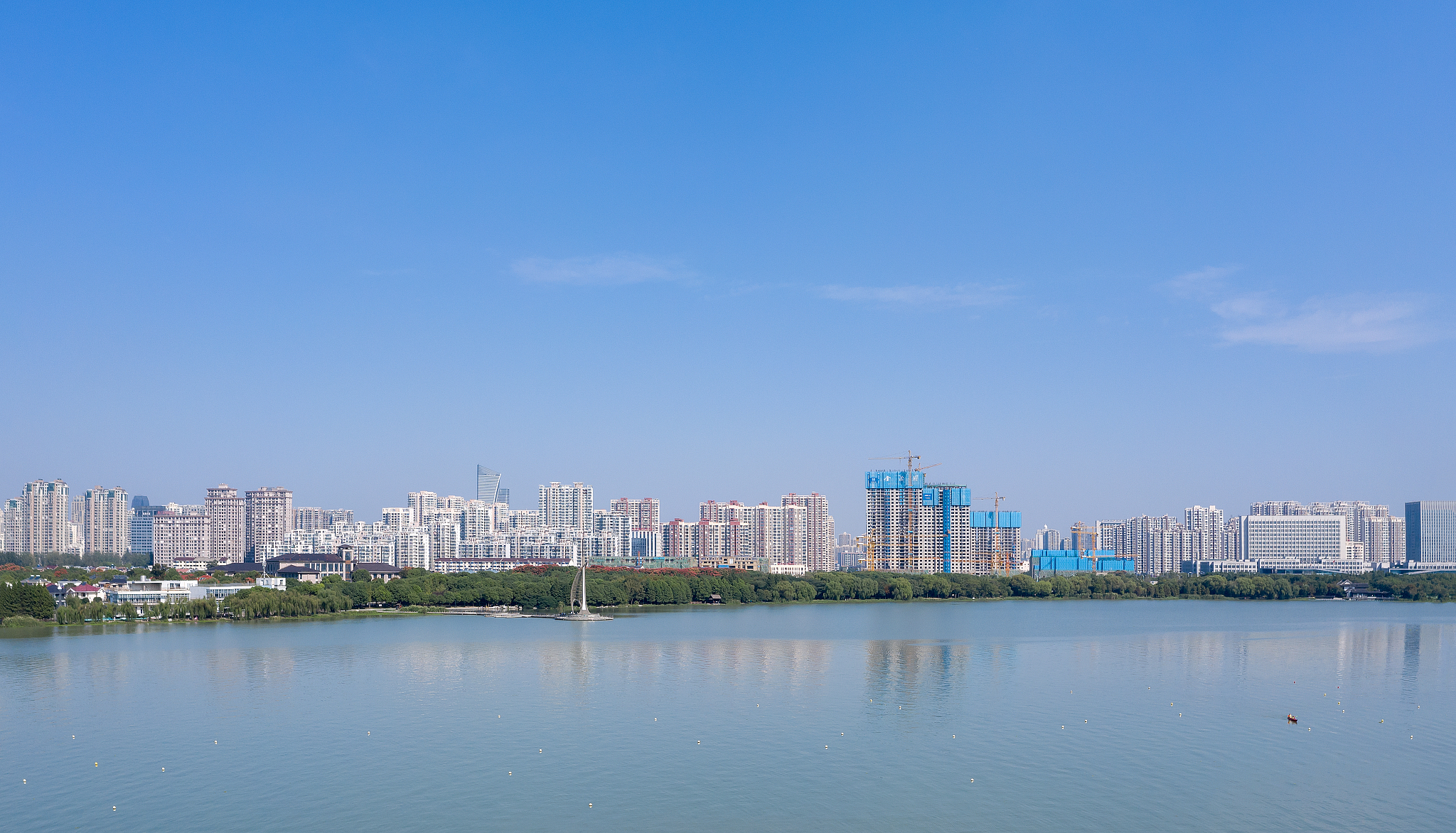 现代城市天际线