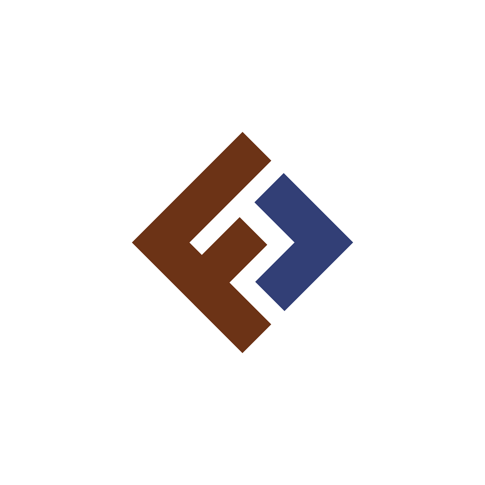 initial letter fc or cf logo design template