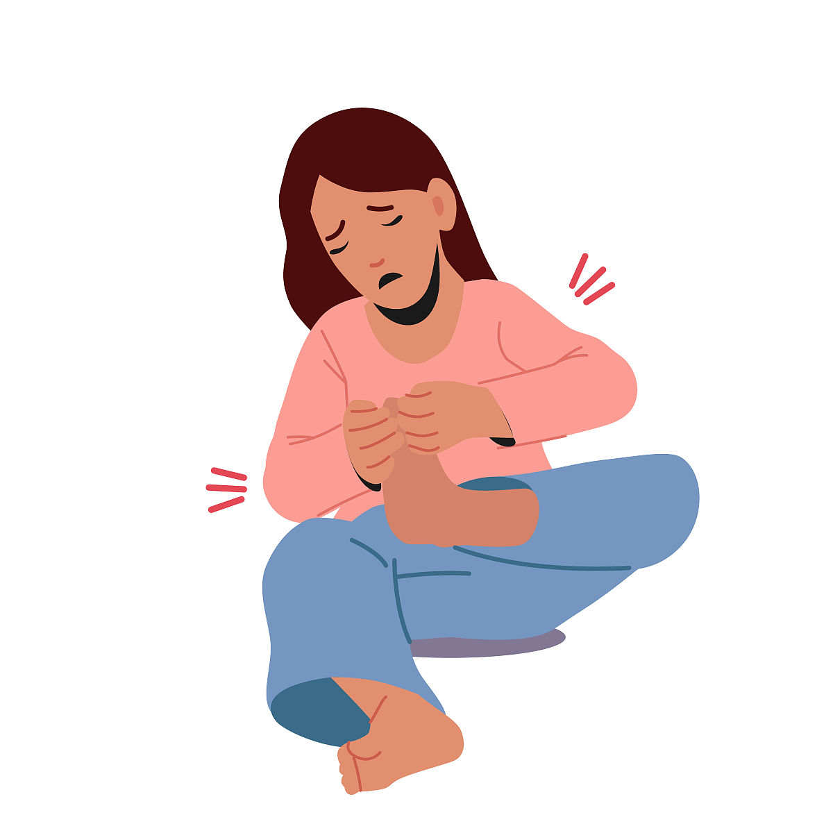 腿痛无法上学，如何说服妈妈请假？