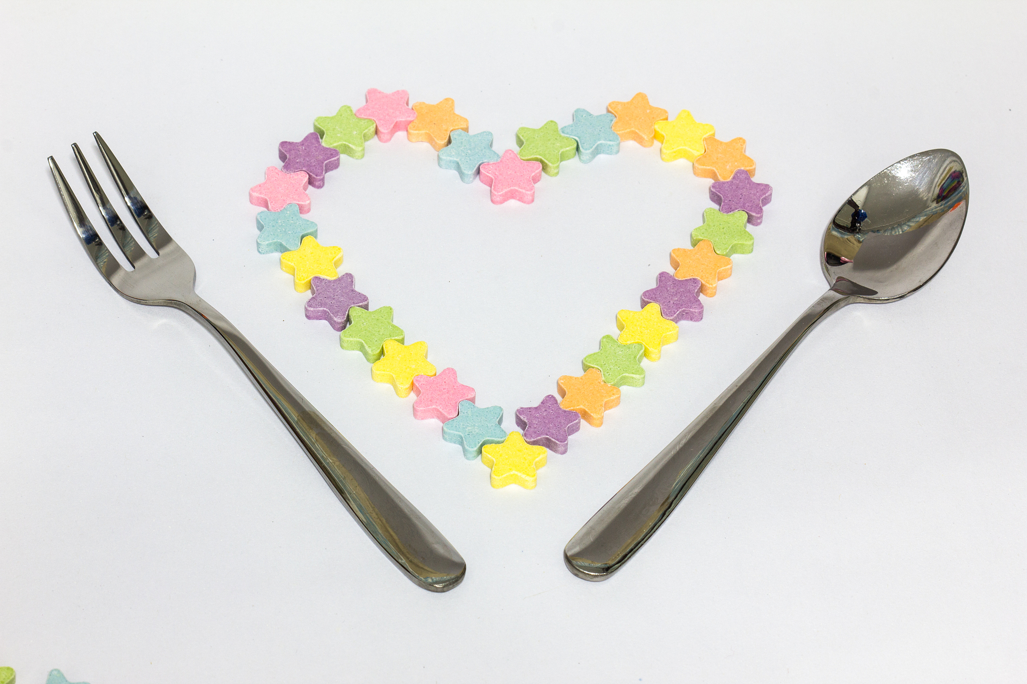 4个可爱花朵陶瓷咖啡勺，甜美糖果色，少女心必备