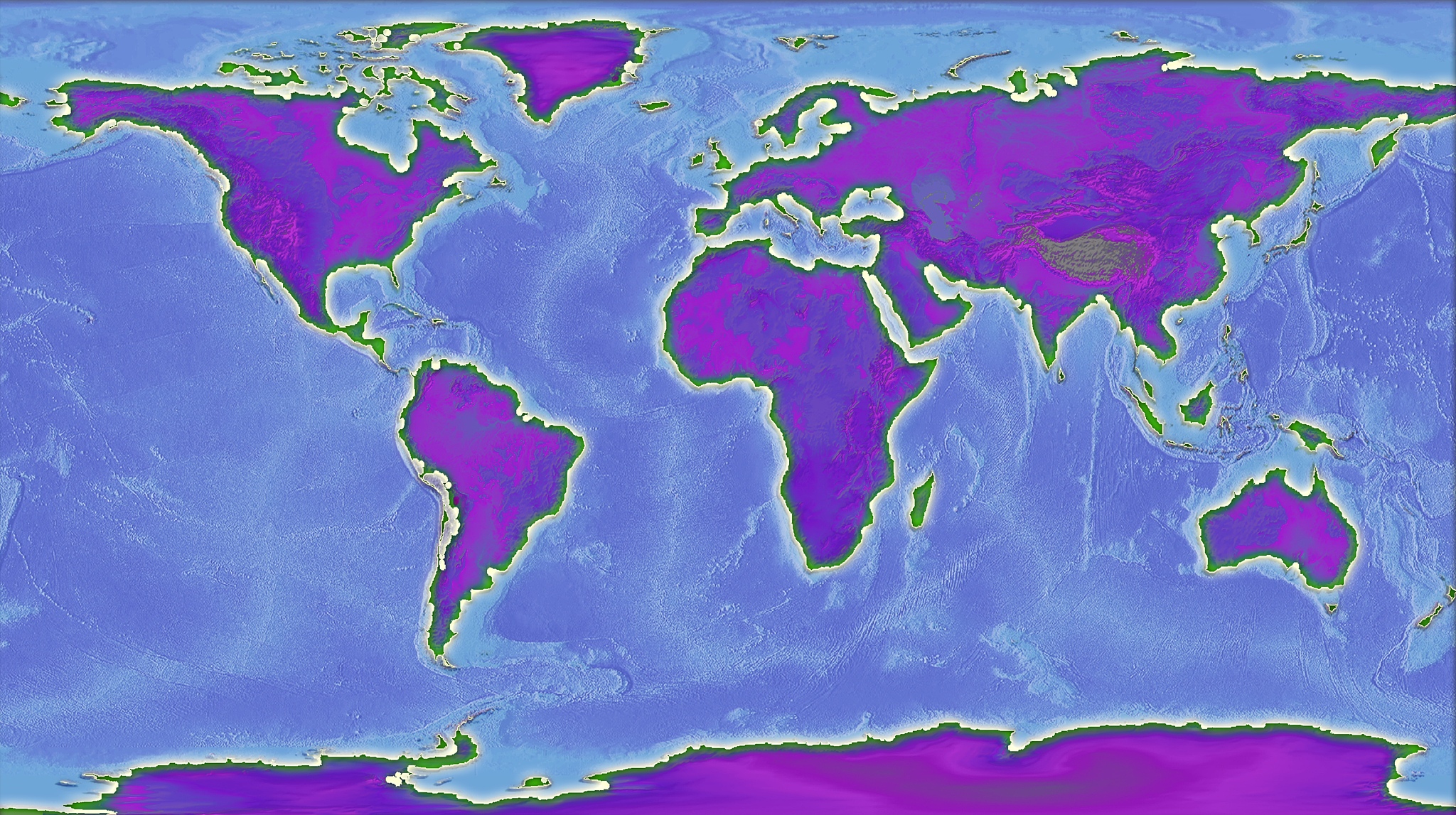 world map illustration