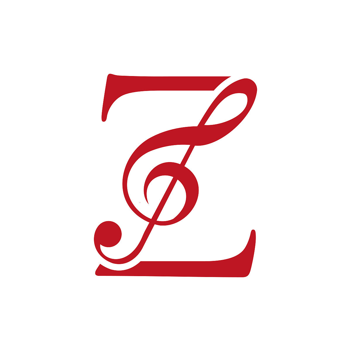 字母z概念音乐标志.z音乐音符符号,声音音乐旋律模板
