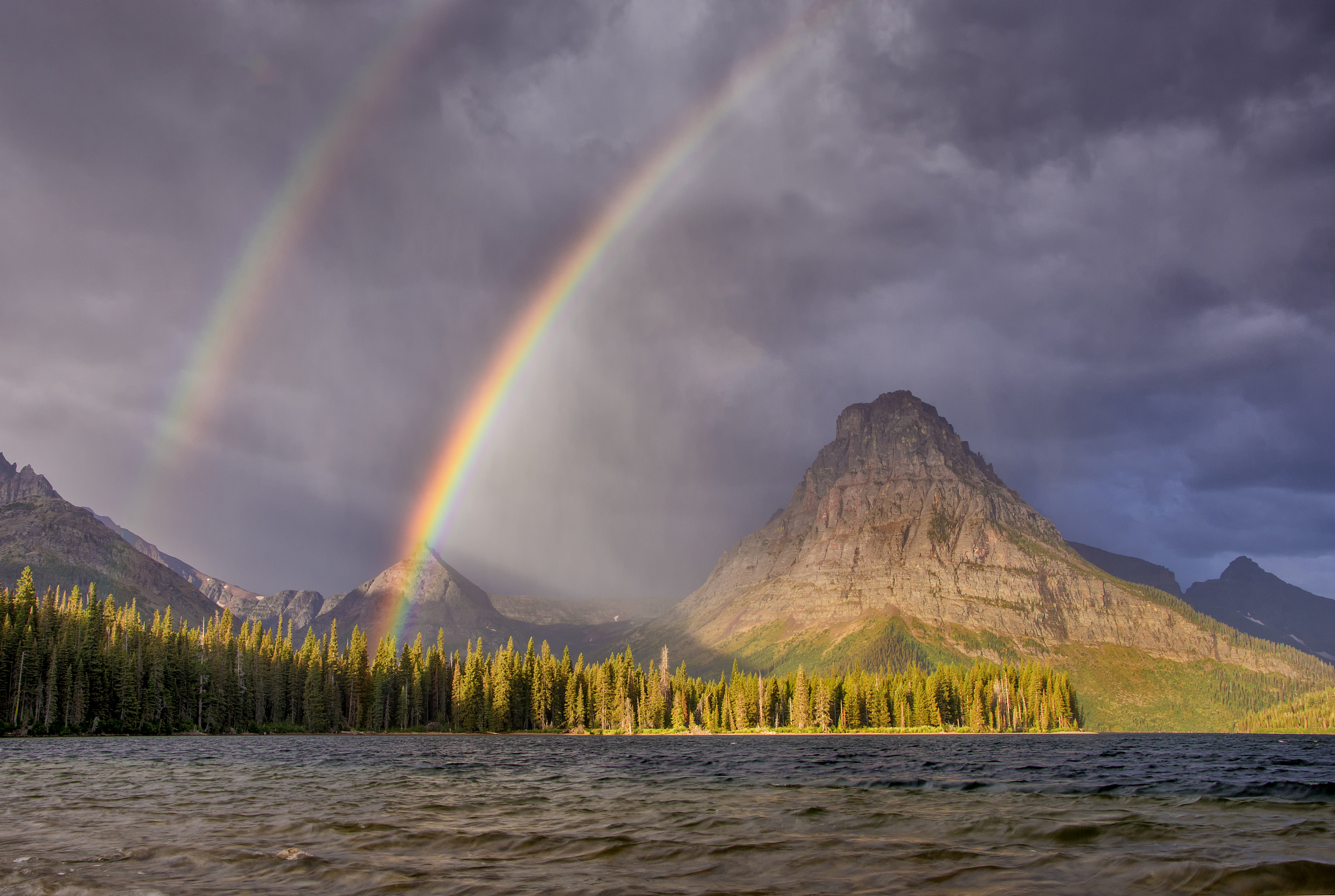 two medicine area of glacier np