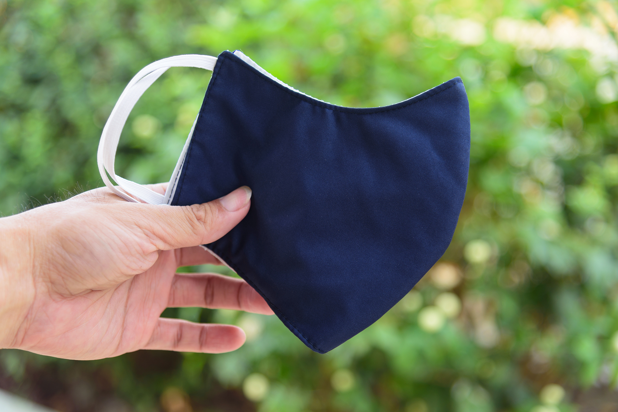 the man show cloth mask for protect from covid-19 / cloth mask