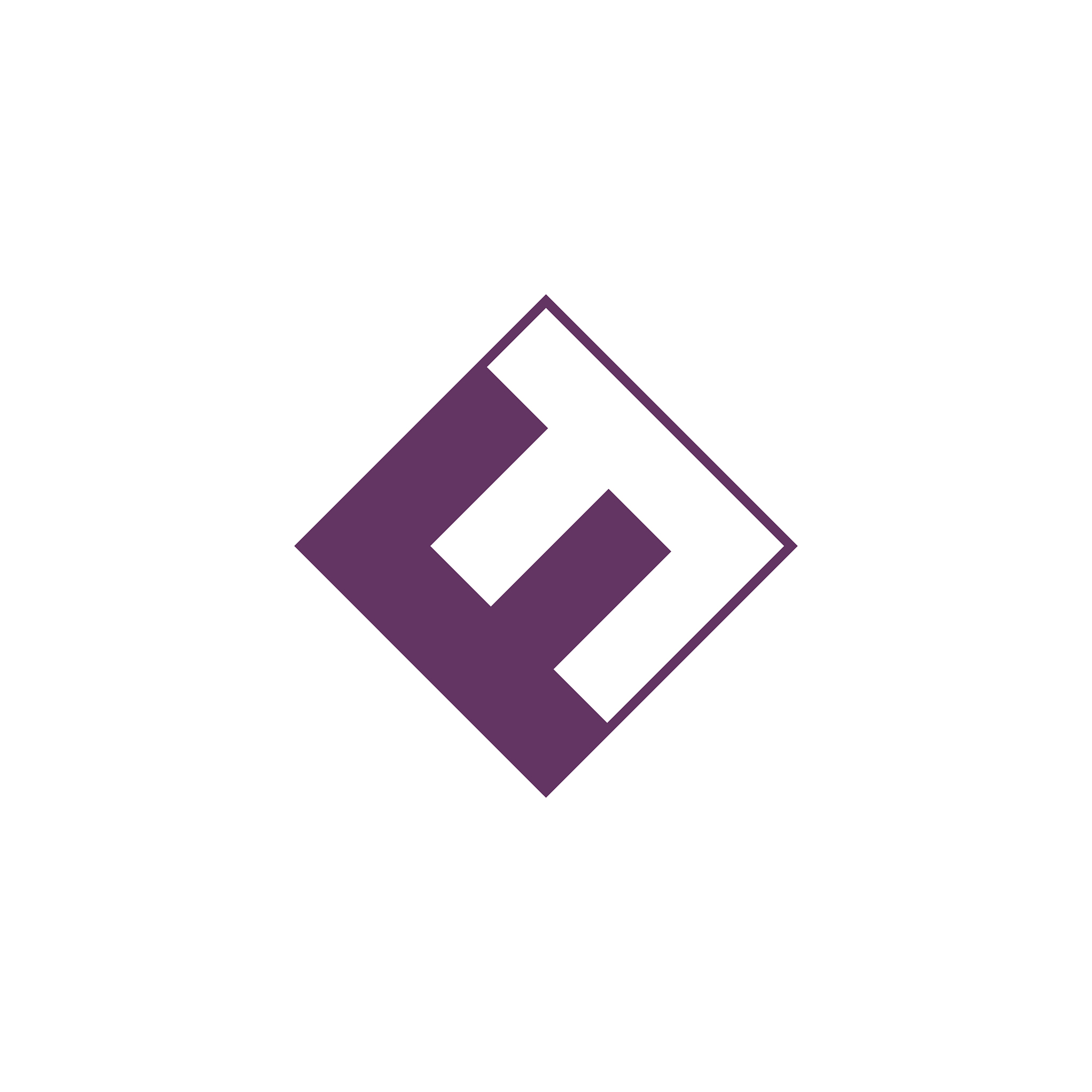 initial letter ff or f logo design template