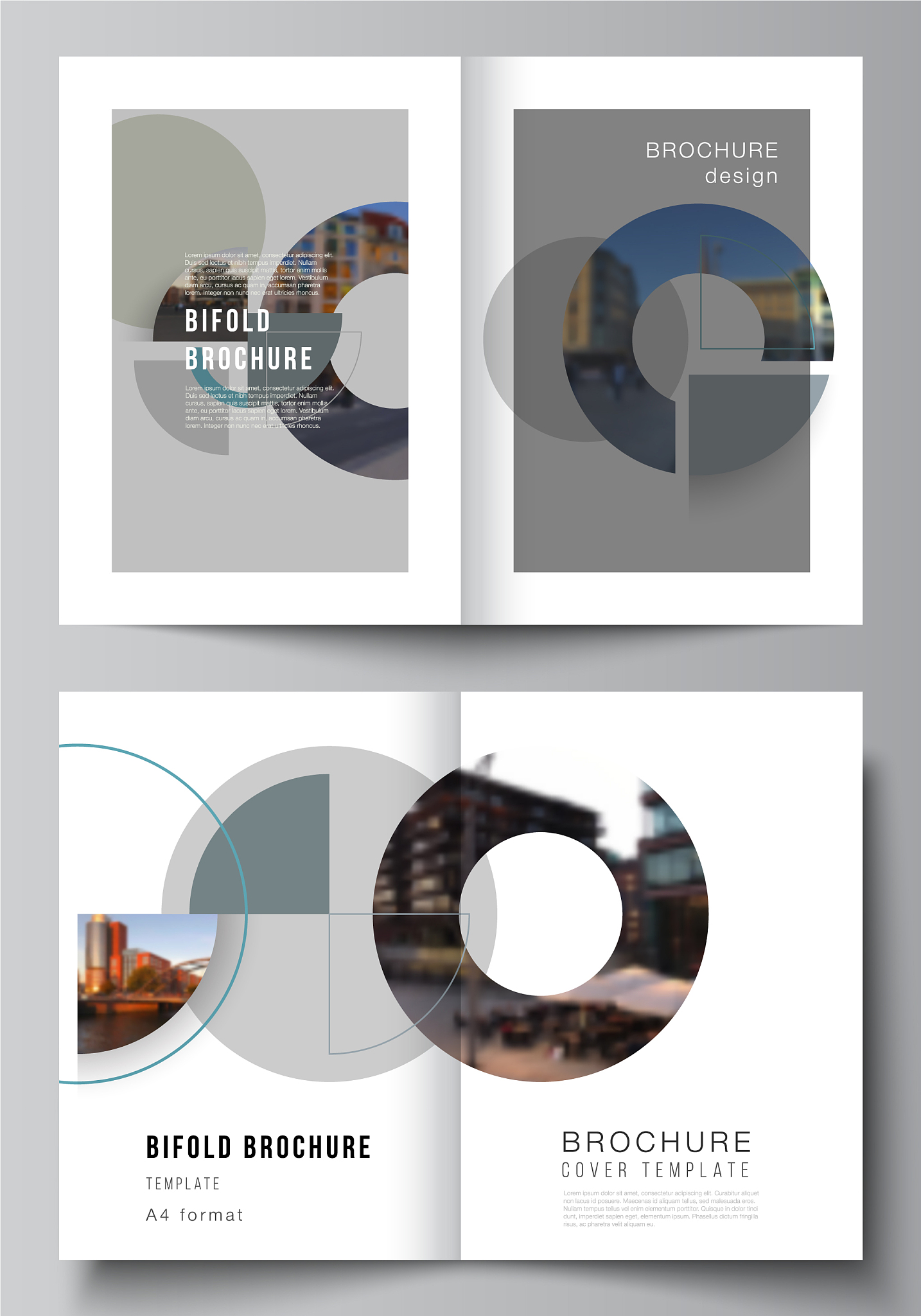layout two a4 cover mockups design