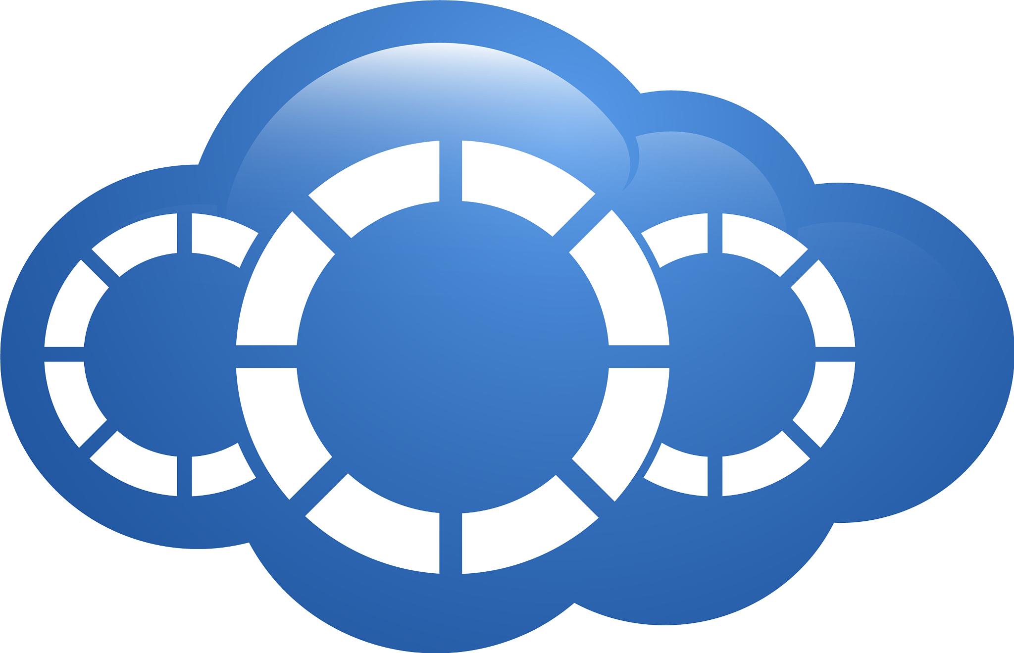 cloud logo template design icons