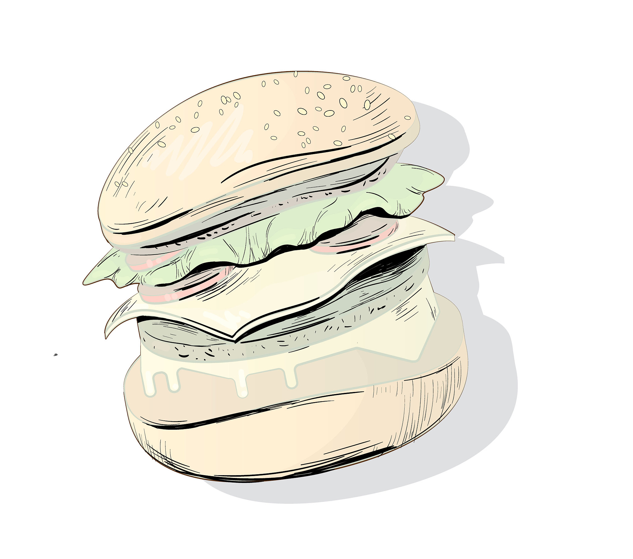 下颌窝袋骨质修复：无新连接组织附着