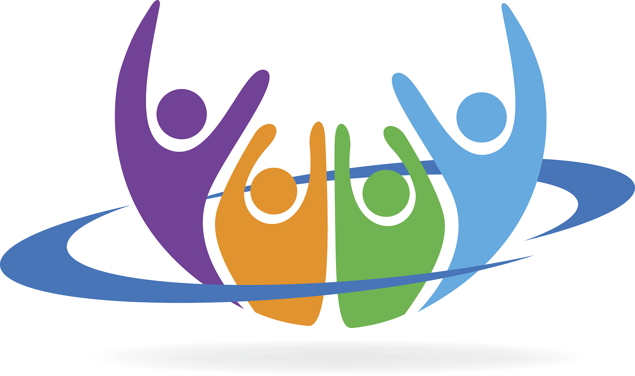 icon happy people vector