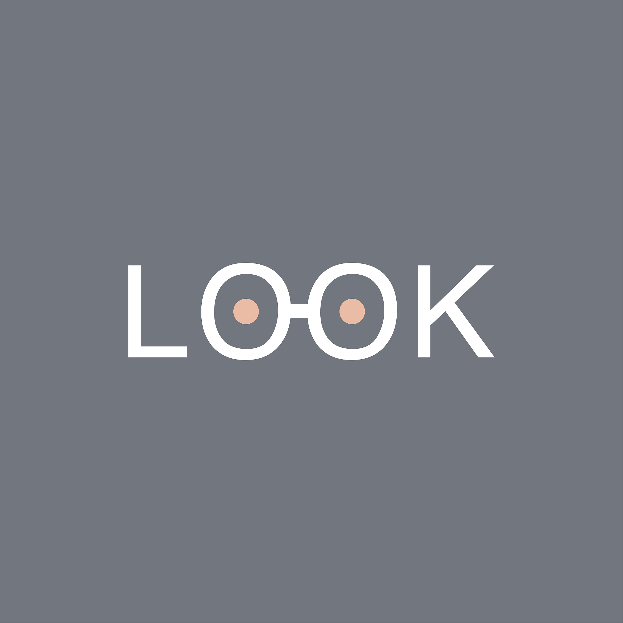 typographic poster - look