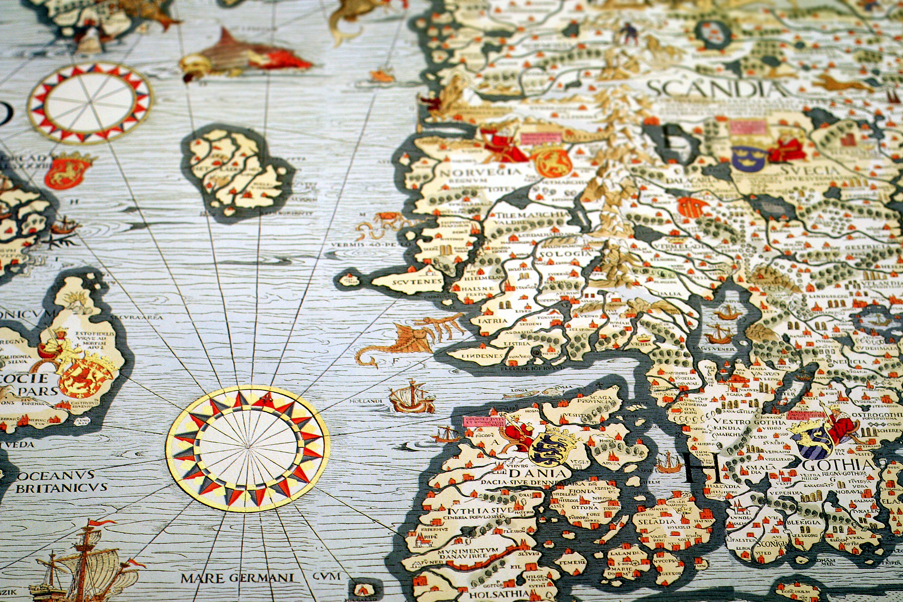 old world map