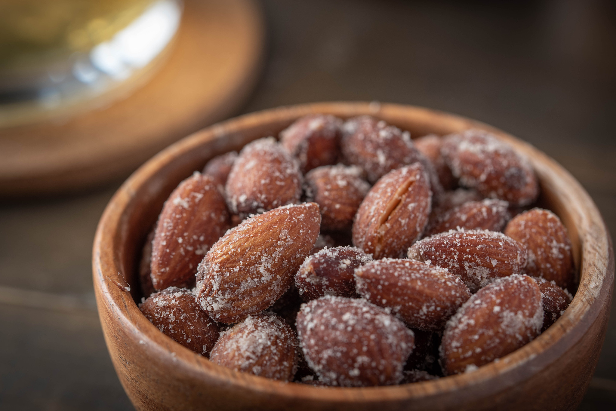 salted almond with whiskey, bar image