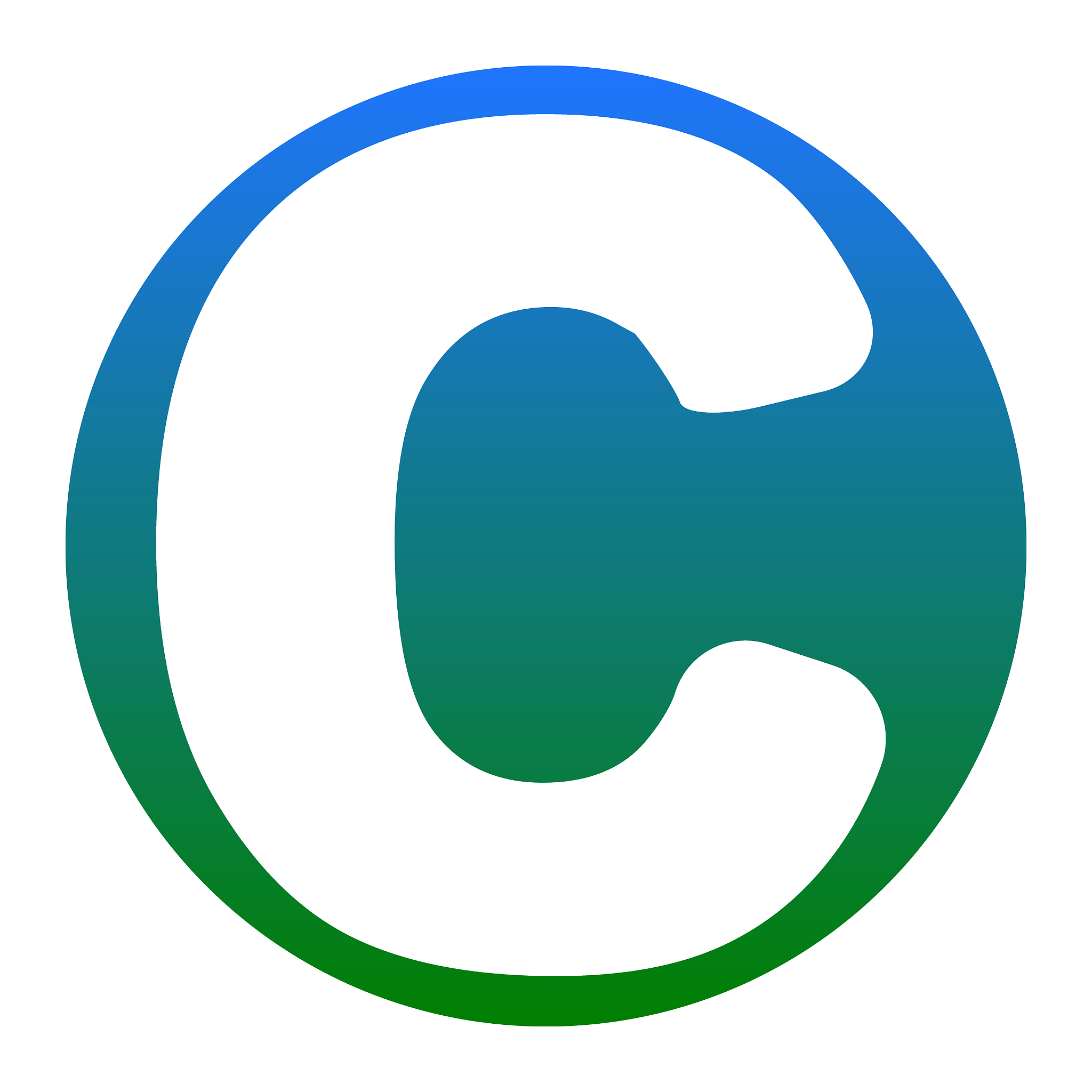 letter c sign design template element