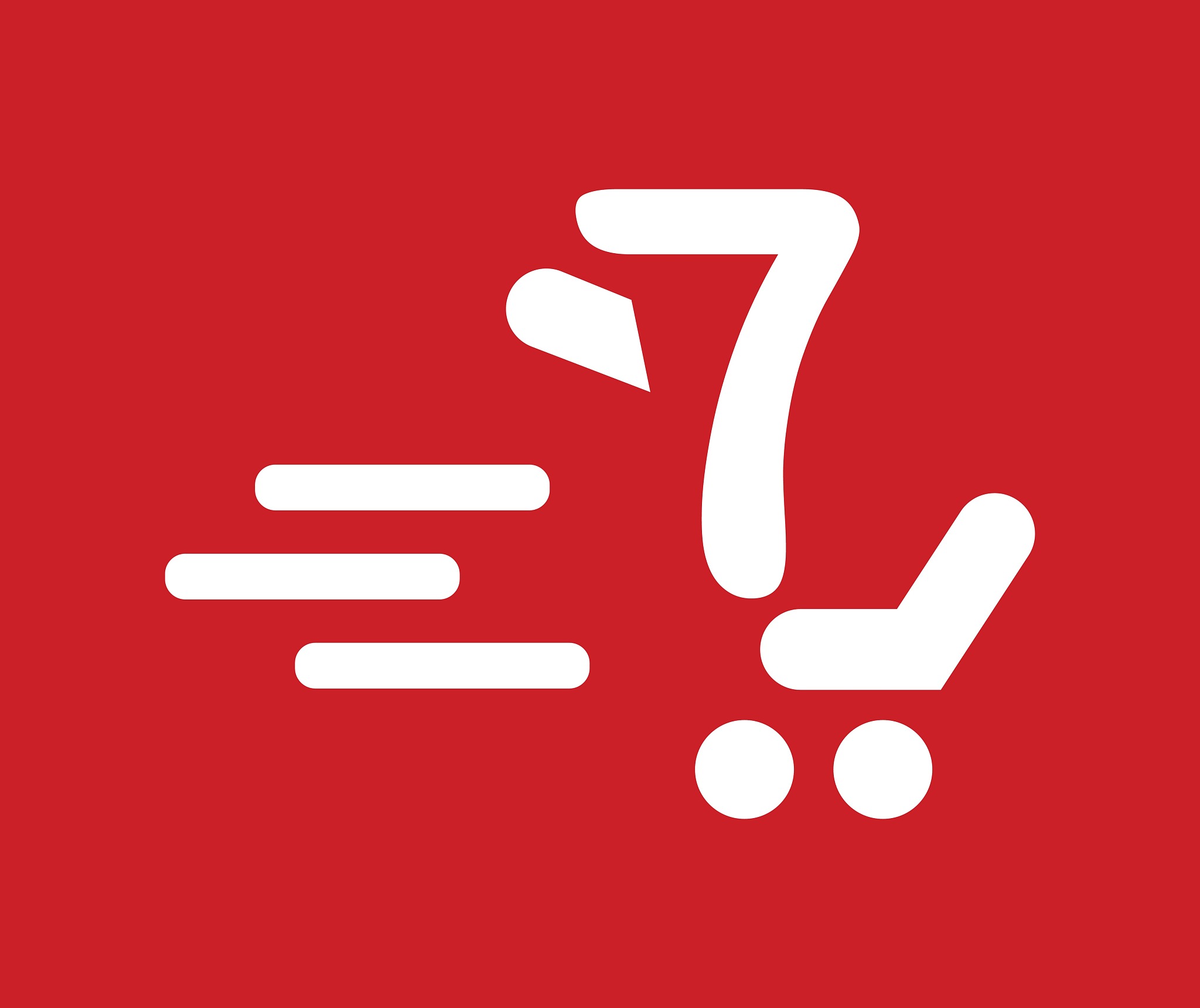 shopping cart icon for 7
