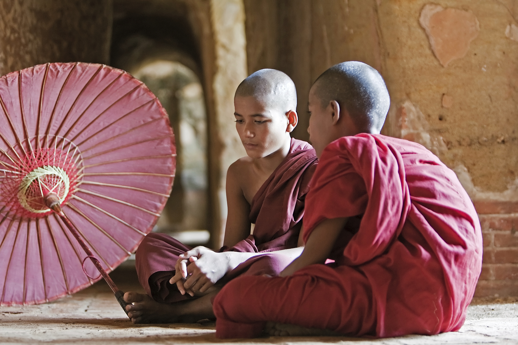 buddhist monks