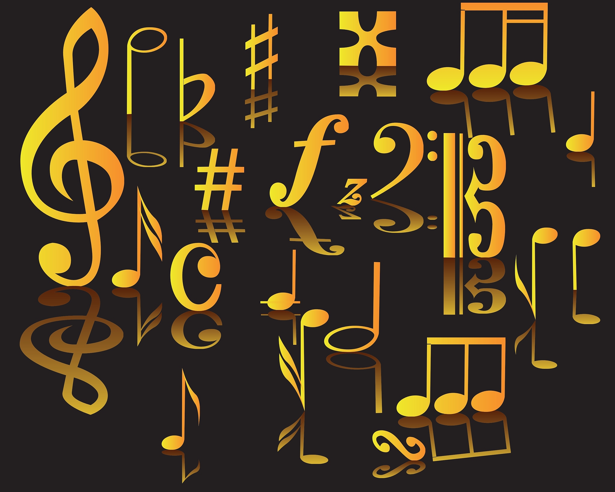 musical notes