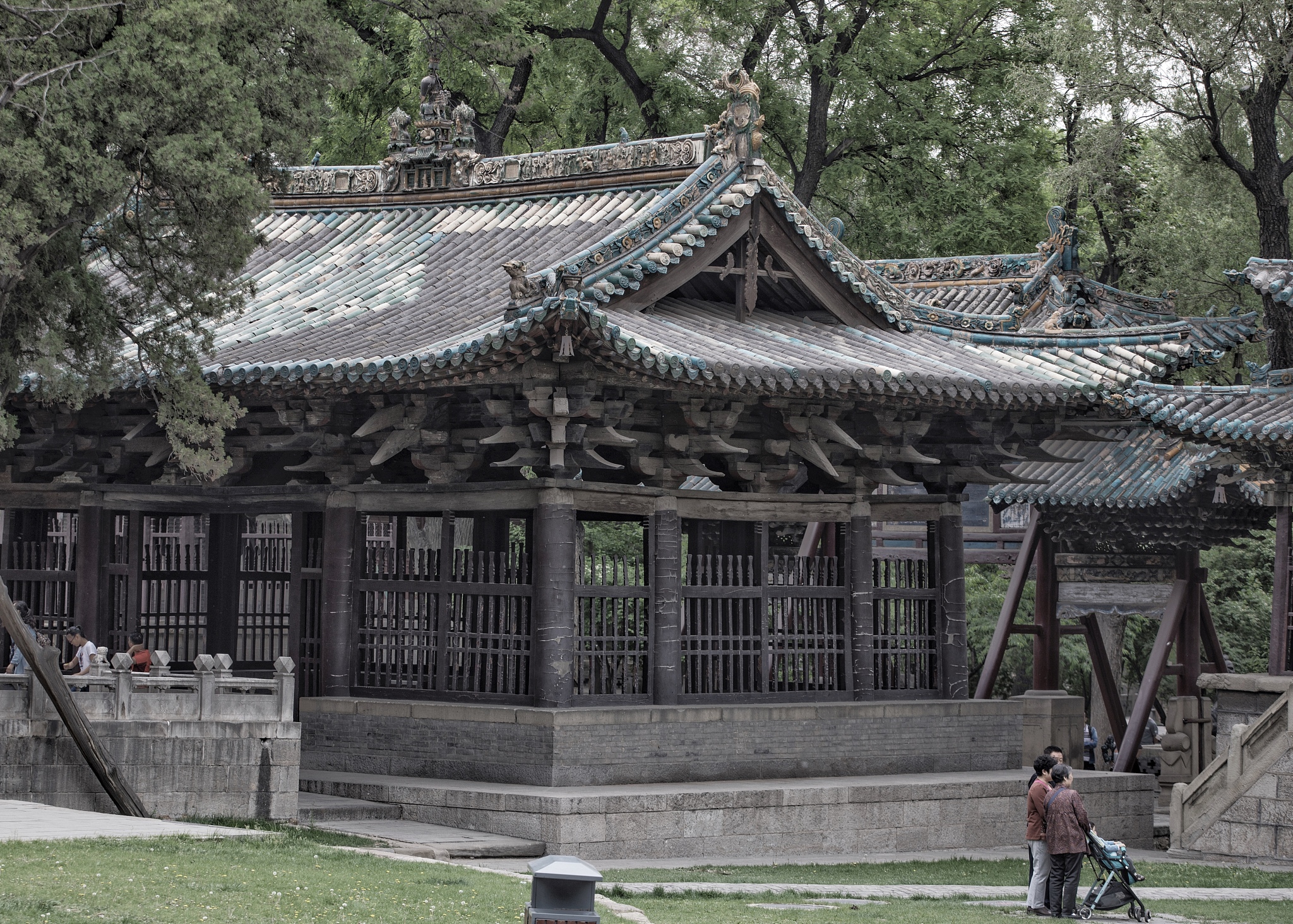 山西宋代古建筑_晋祠