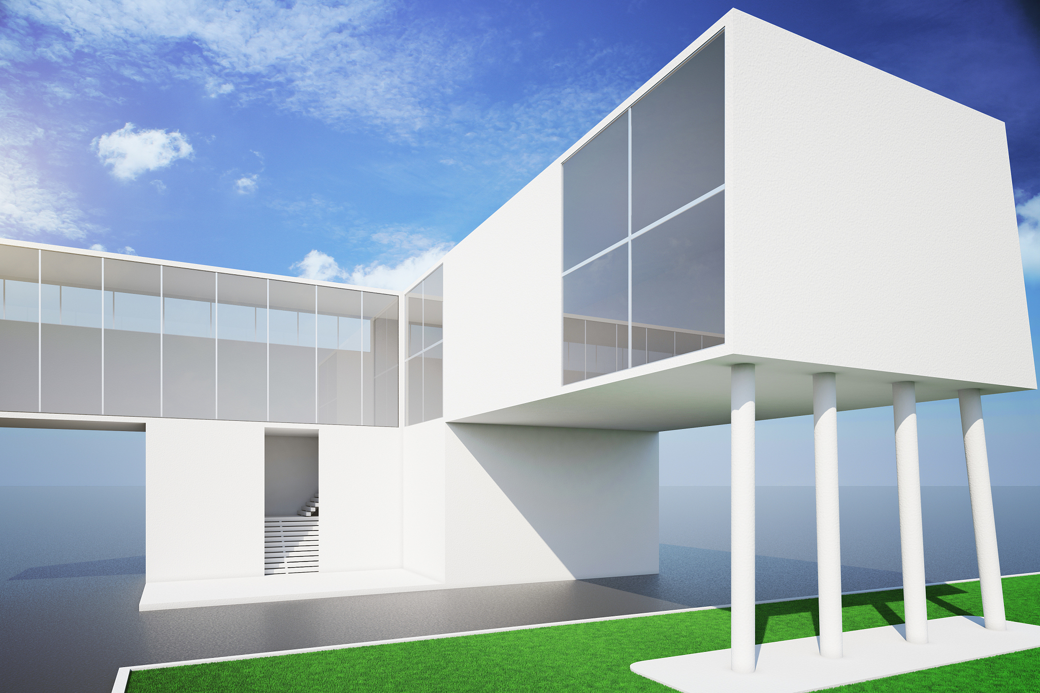 帮我改写：在模块化建筑的基础上进一步完善模块化建筑的设计技术在模块化建筑的基础上进一步提高模块化建筑的使用效率从而实现模块化建筑传统建筑所不具备的优势和特点因此也具有交通便利、拆装简单、造型美观等多元化发展的特点极地考察、野外探险等模块化建筑原本已相对成熟地得到了应用行业逐步向移动商铺、房车营地、灾后周转、新农村建设等领域发展。国外模块化建筑的应用已经相当成熟在各个建筑领域如家庭住宅、公共场馆、旅