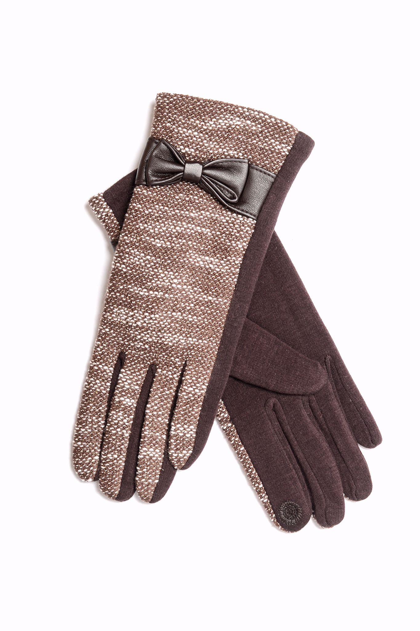 women's gloves isolated on white