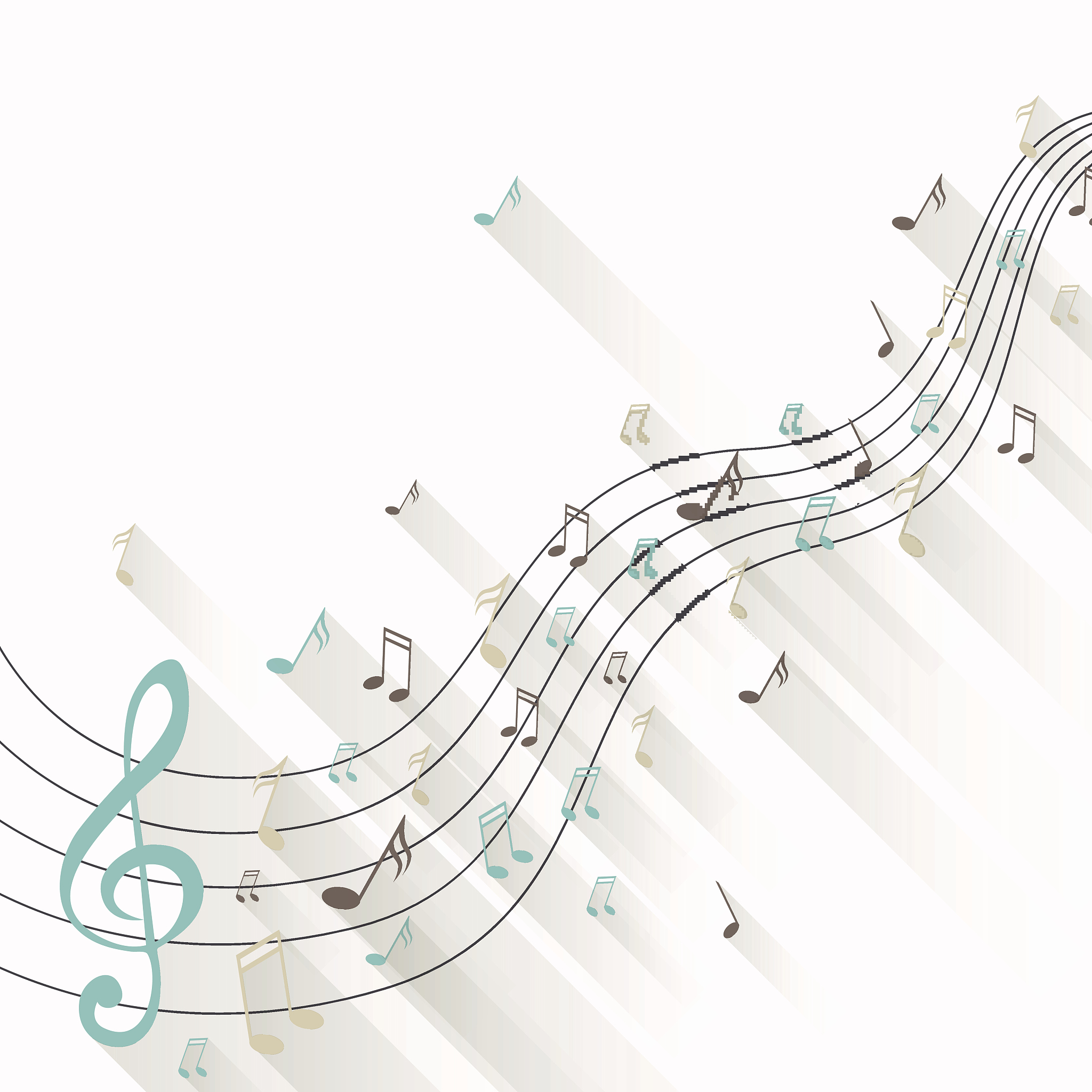 vector music background
