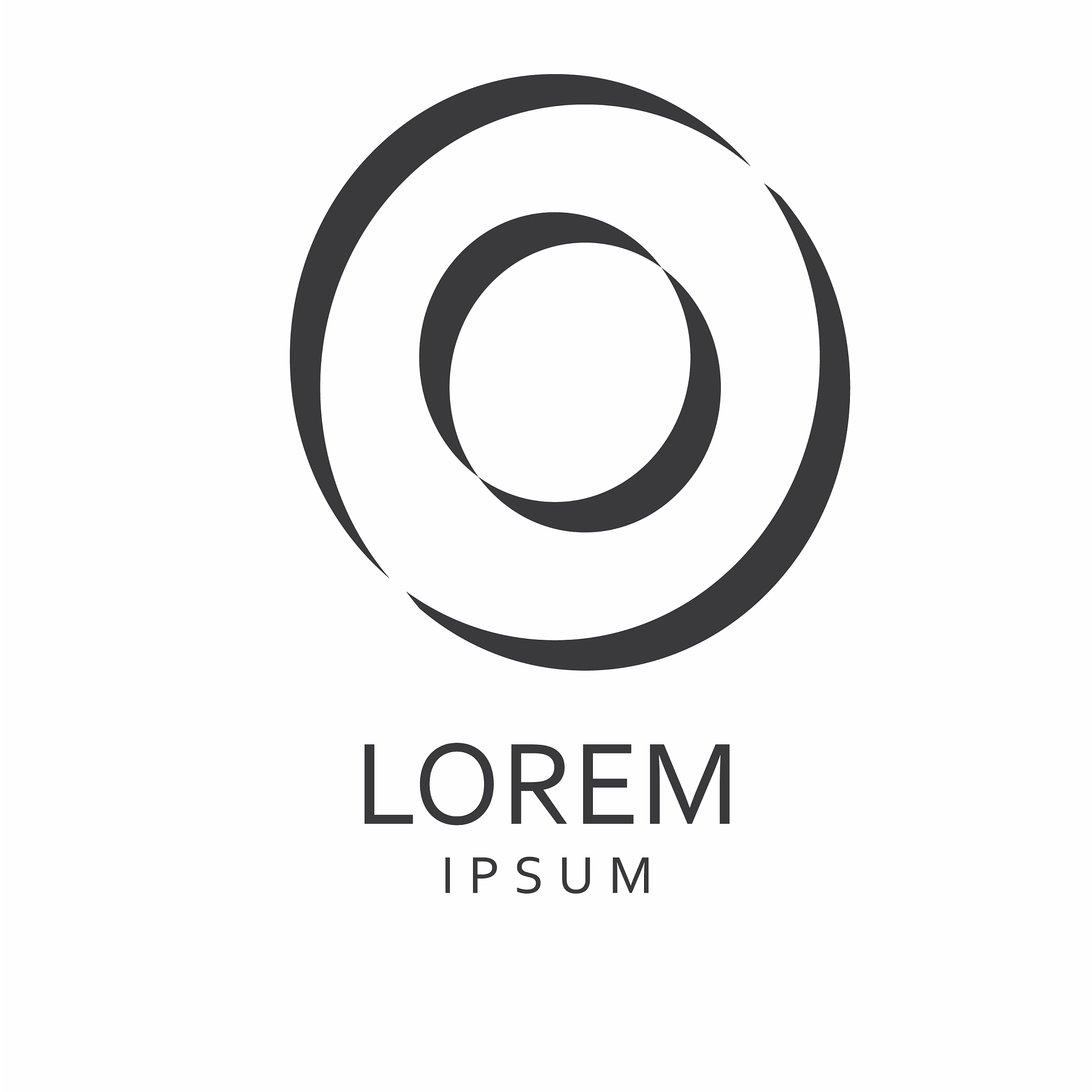 o letter logo icon