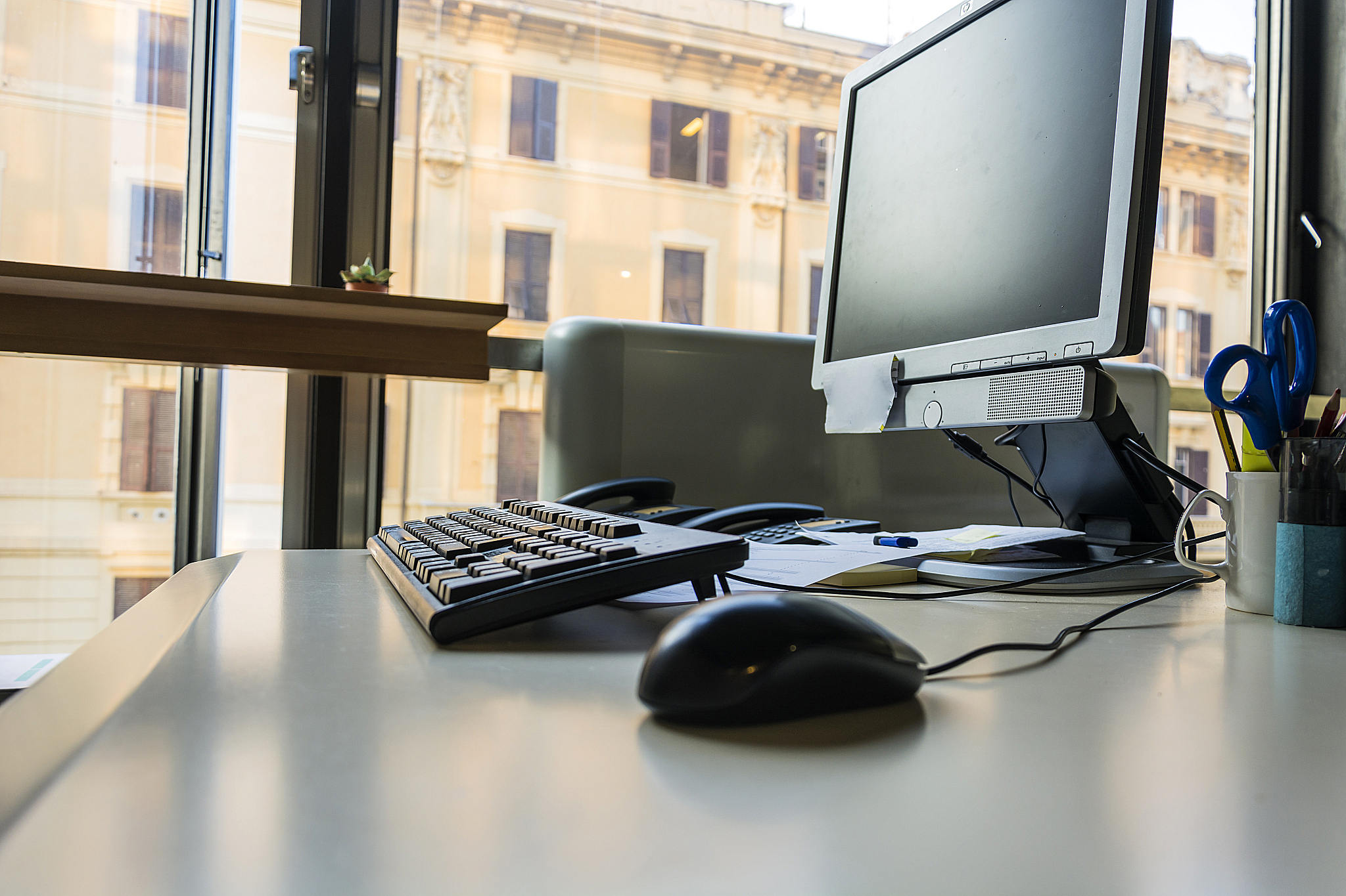 modern office workspace
