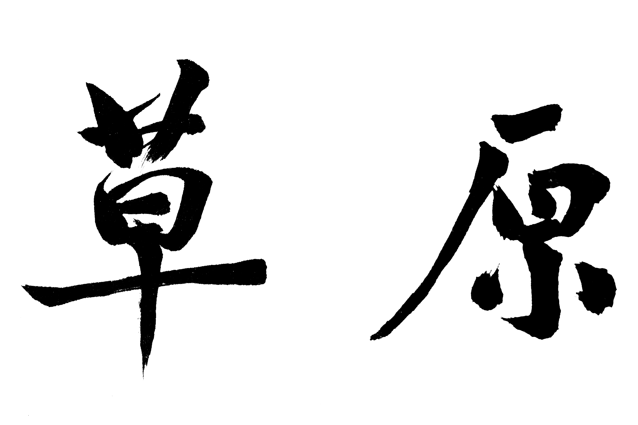 中国书法草原