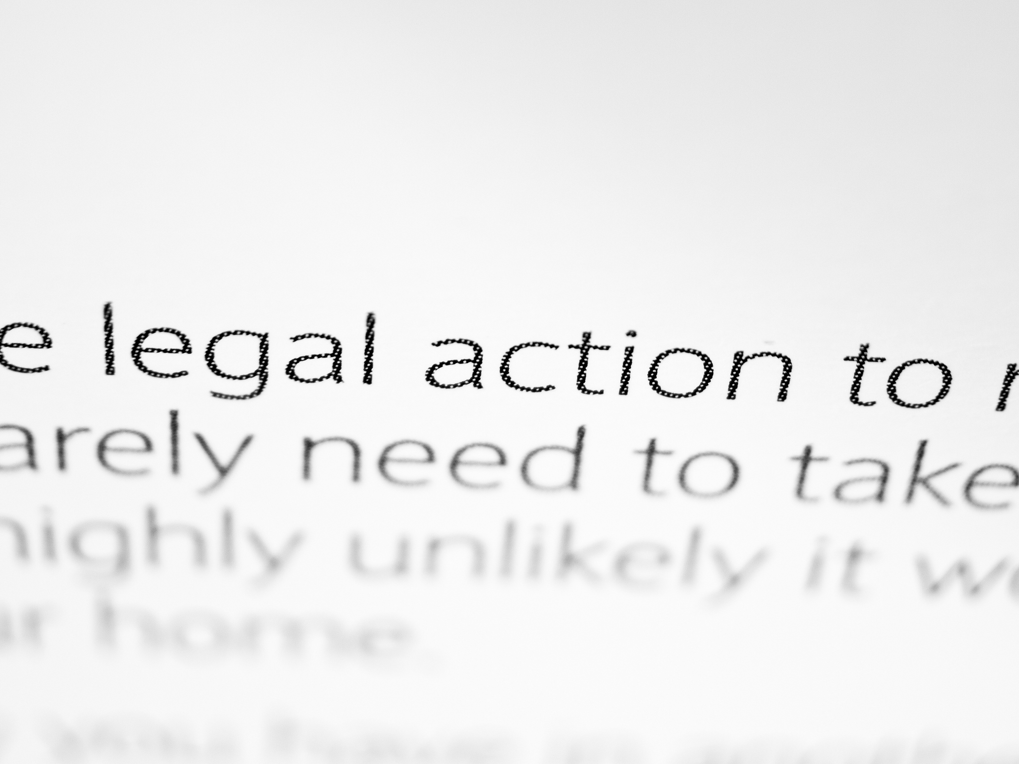 legal action