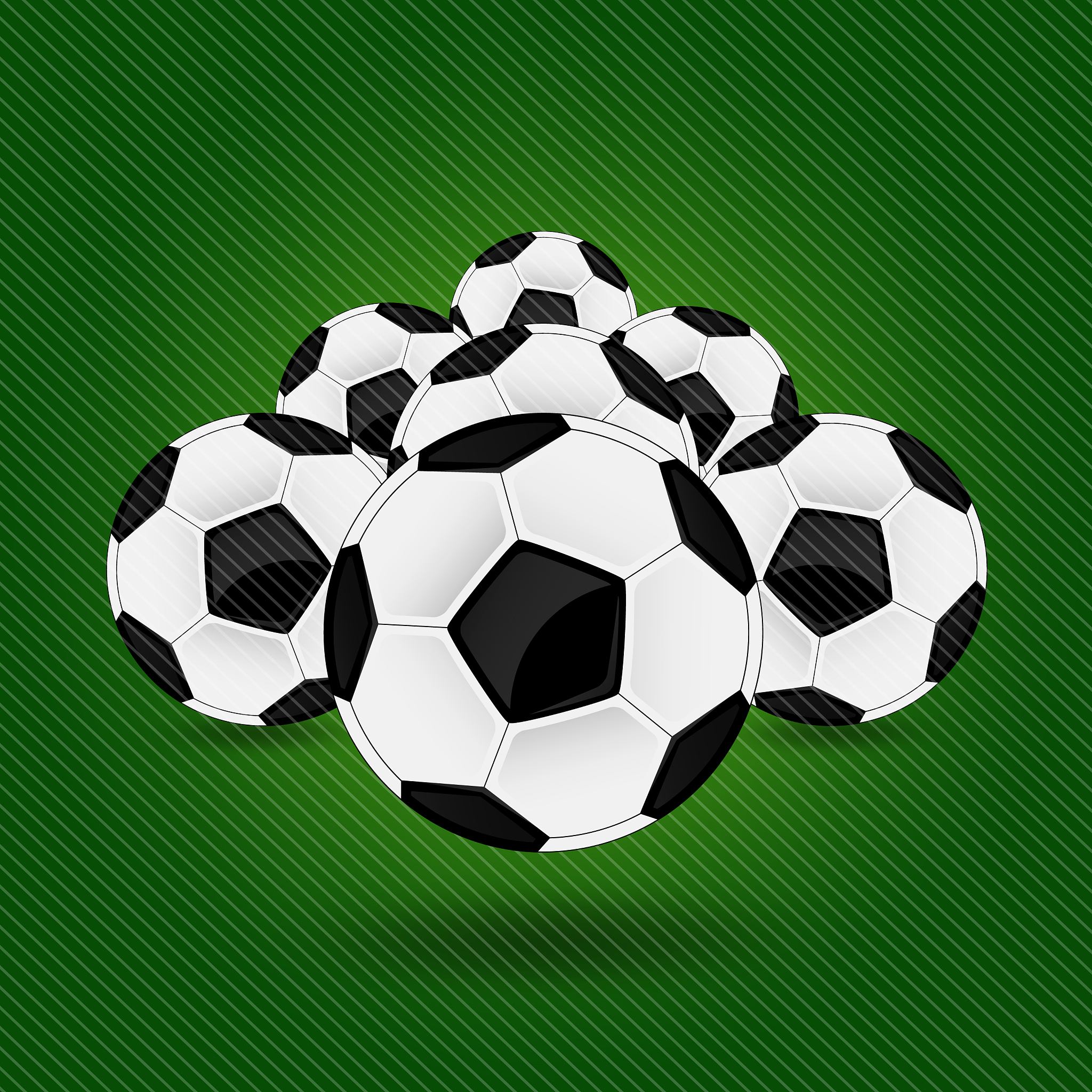 soccer balls