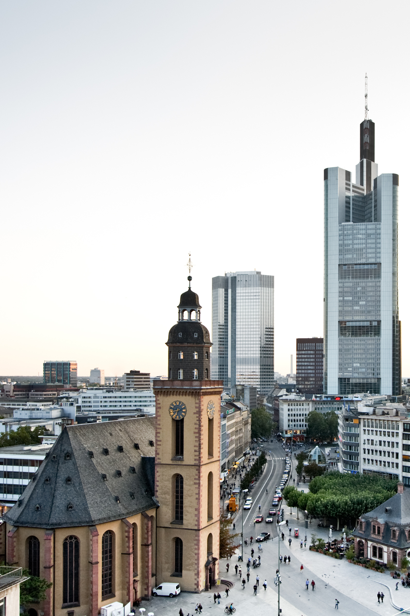 frankfurt am main skyline, germany