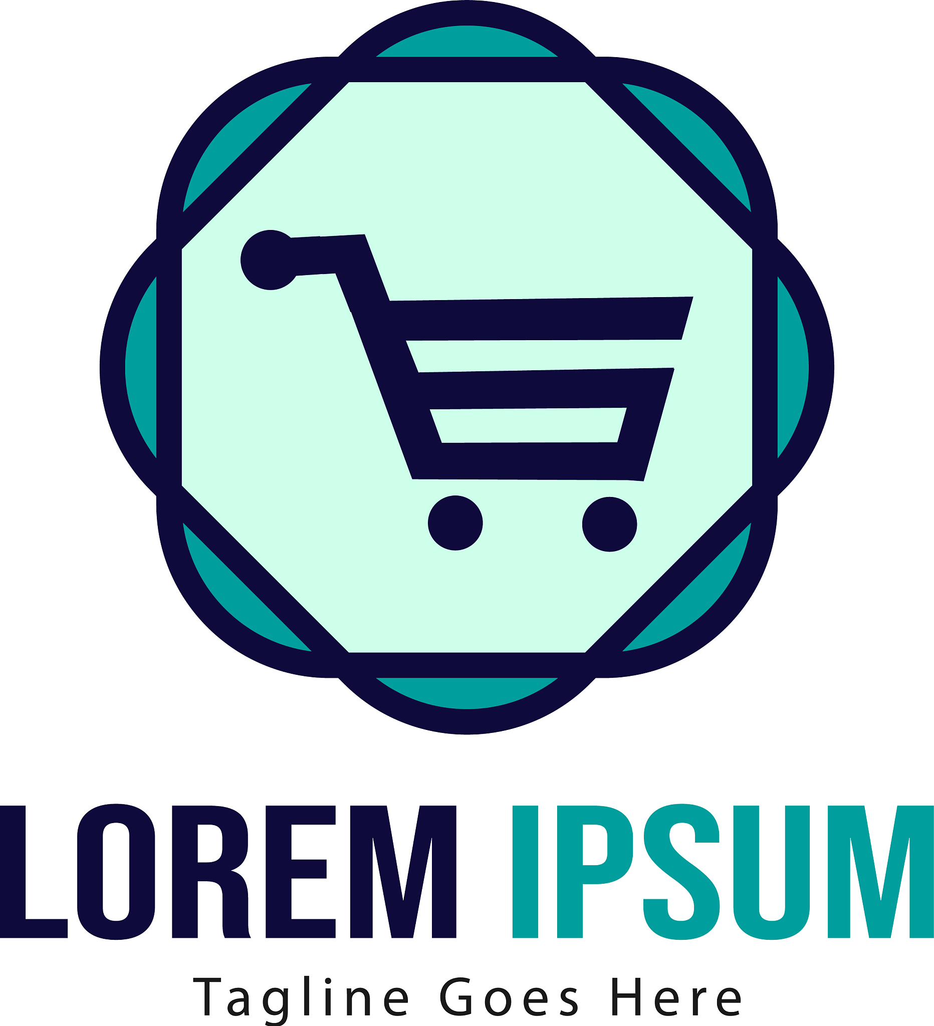 shopping logo template design shopping logo with
