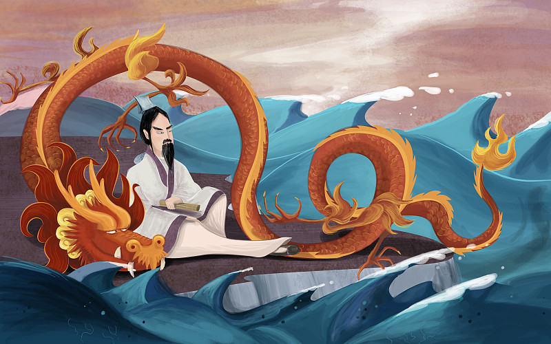 鲲的起源：神话中的巨鸟 - 来自《山海经》与《庄子》
