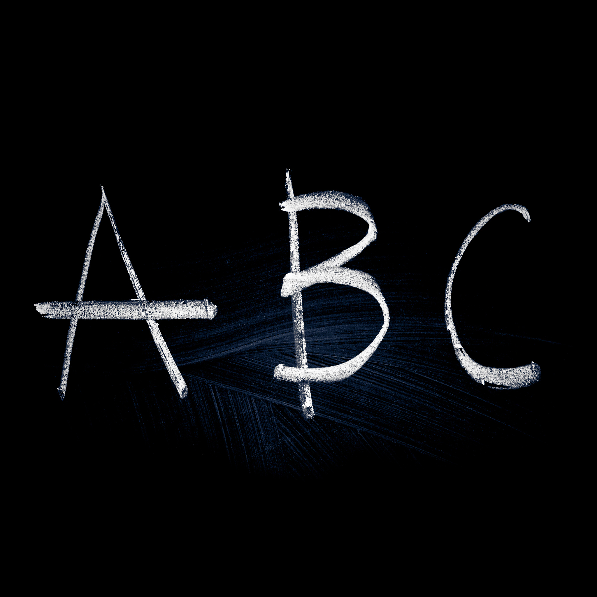 symbol of alphabet.