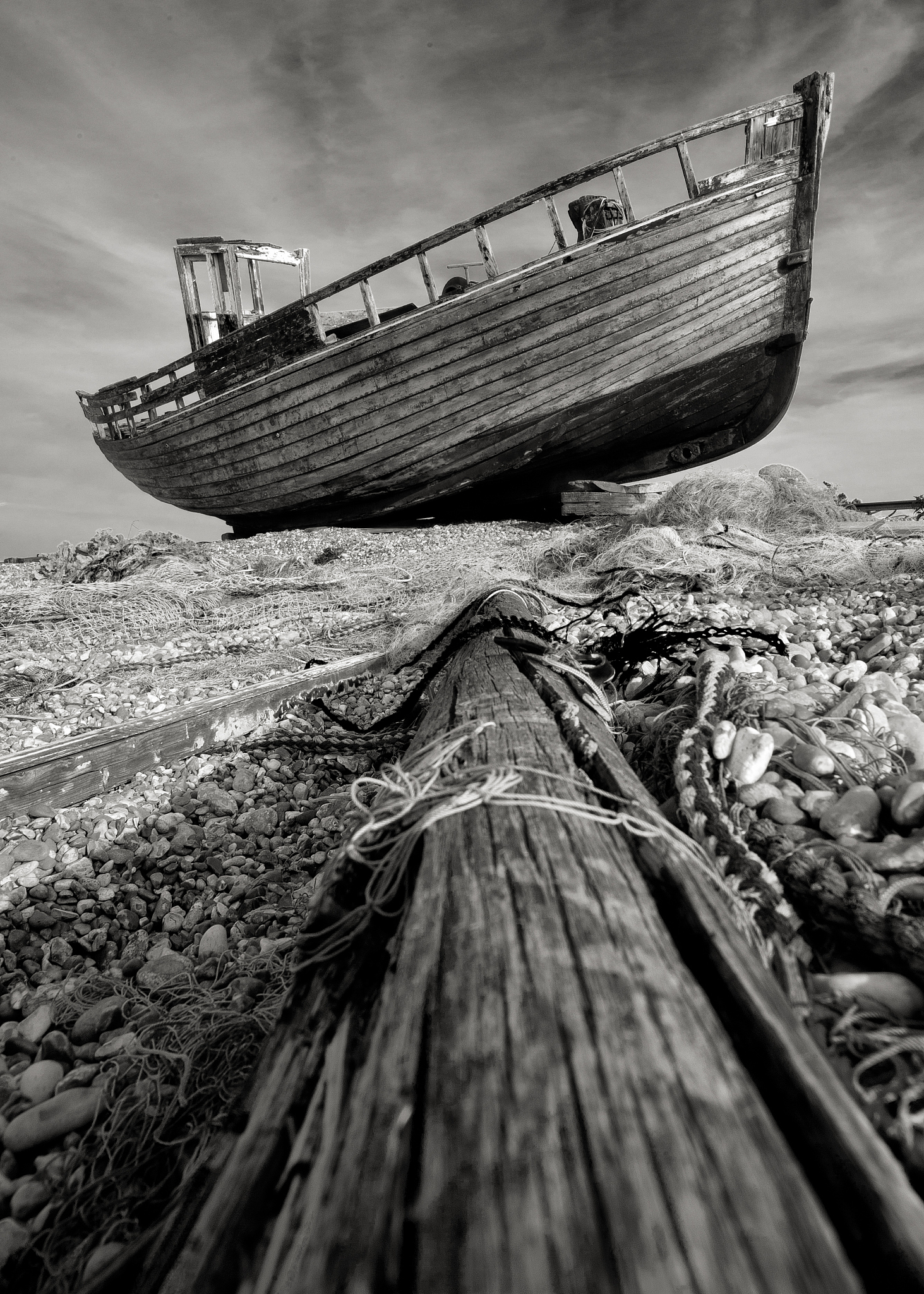 old fishing boat
