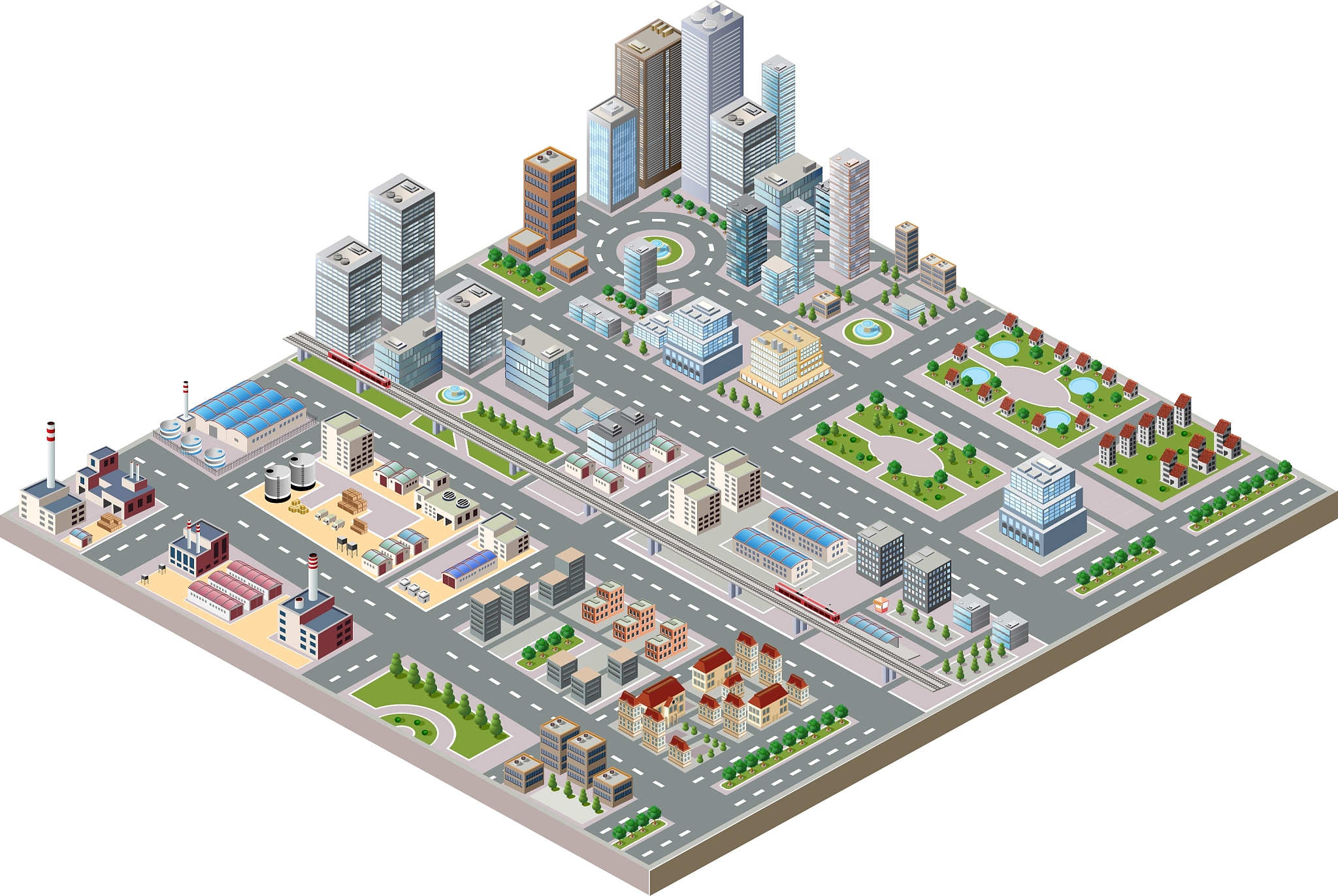 模拟城市方向：如《像素危城》、《奶块》、《我的世界》等