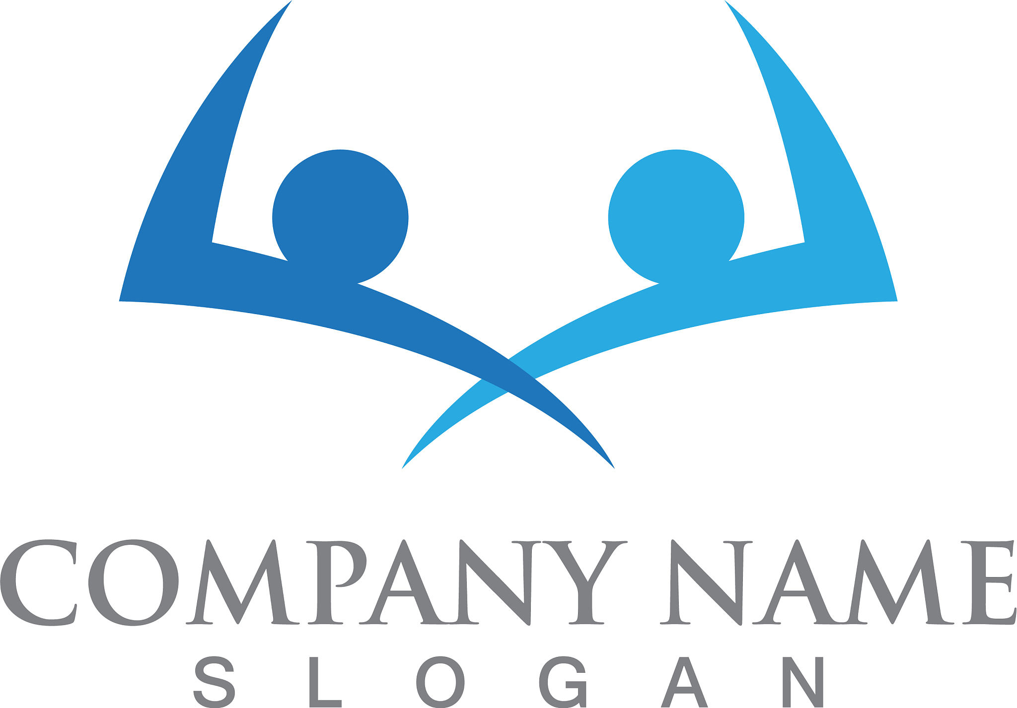 people care logo and symbols template app