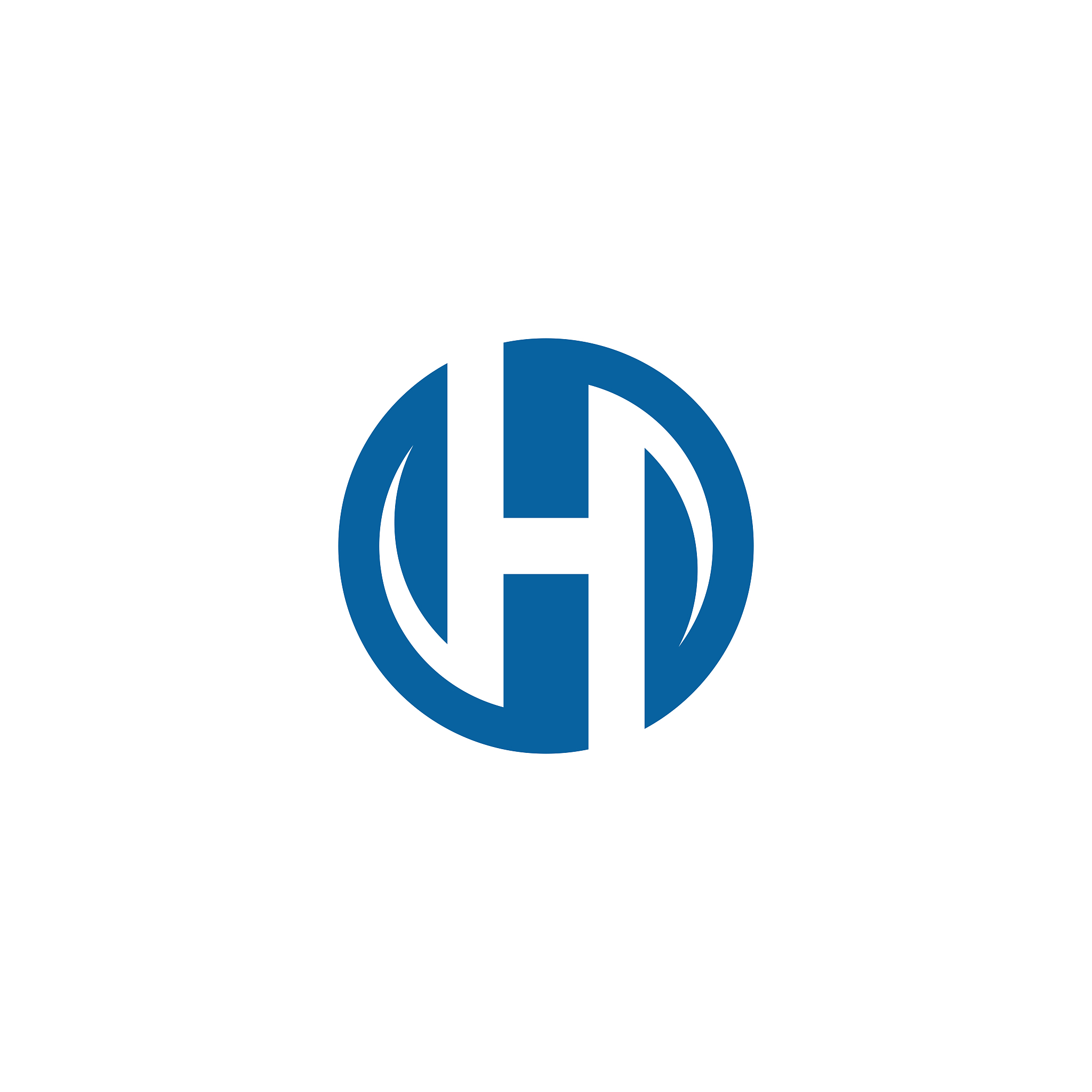 modern letter h icon logo design template