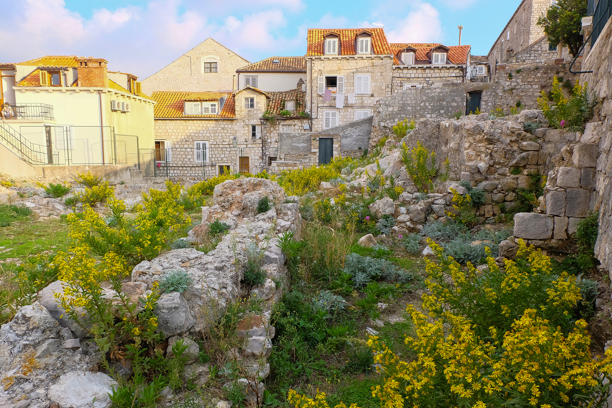 landscape view of dubrovnik croatia world heritage site famous l