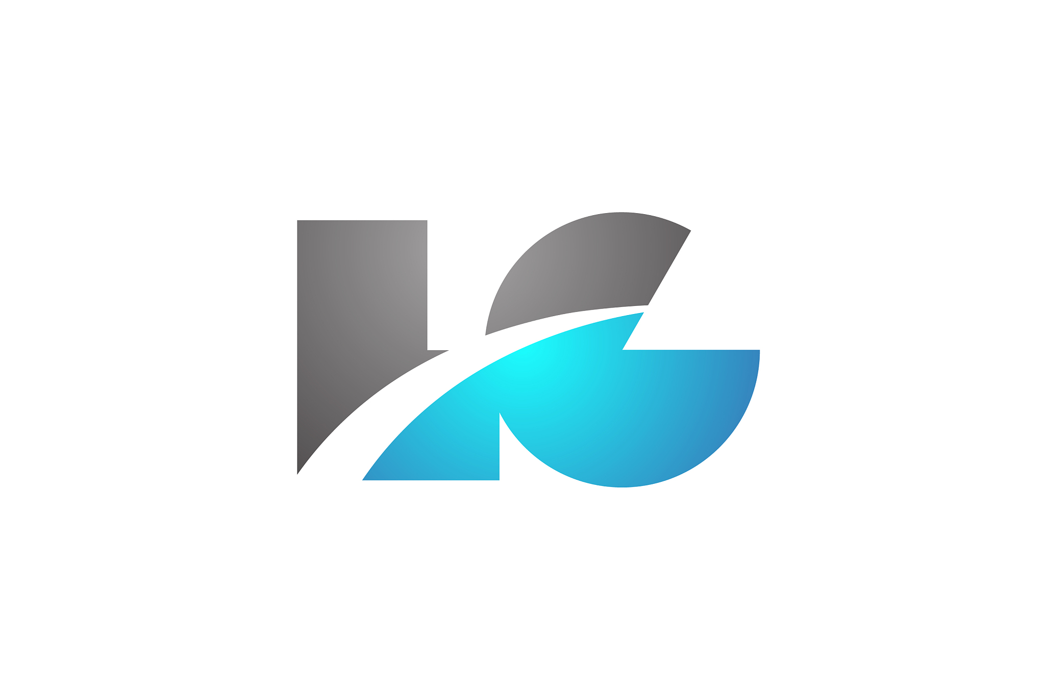 alphabet letter lg l g logo company icon design