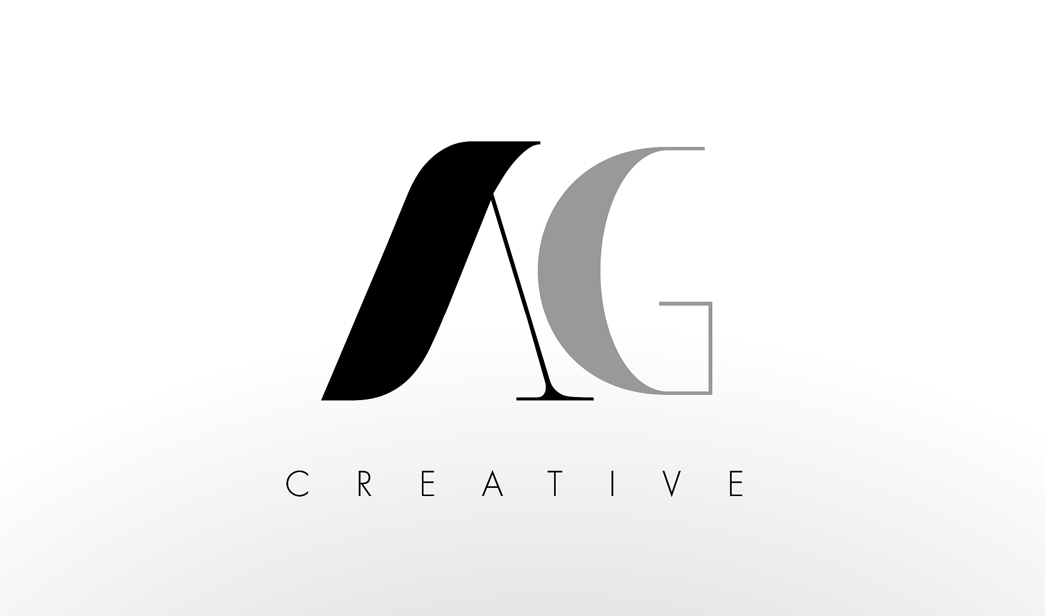 a g letter logo design creative ag letters icon