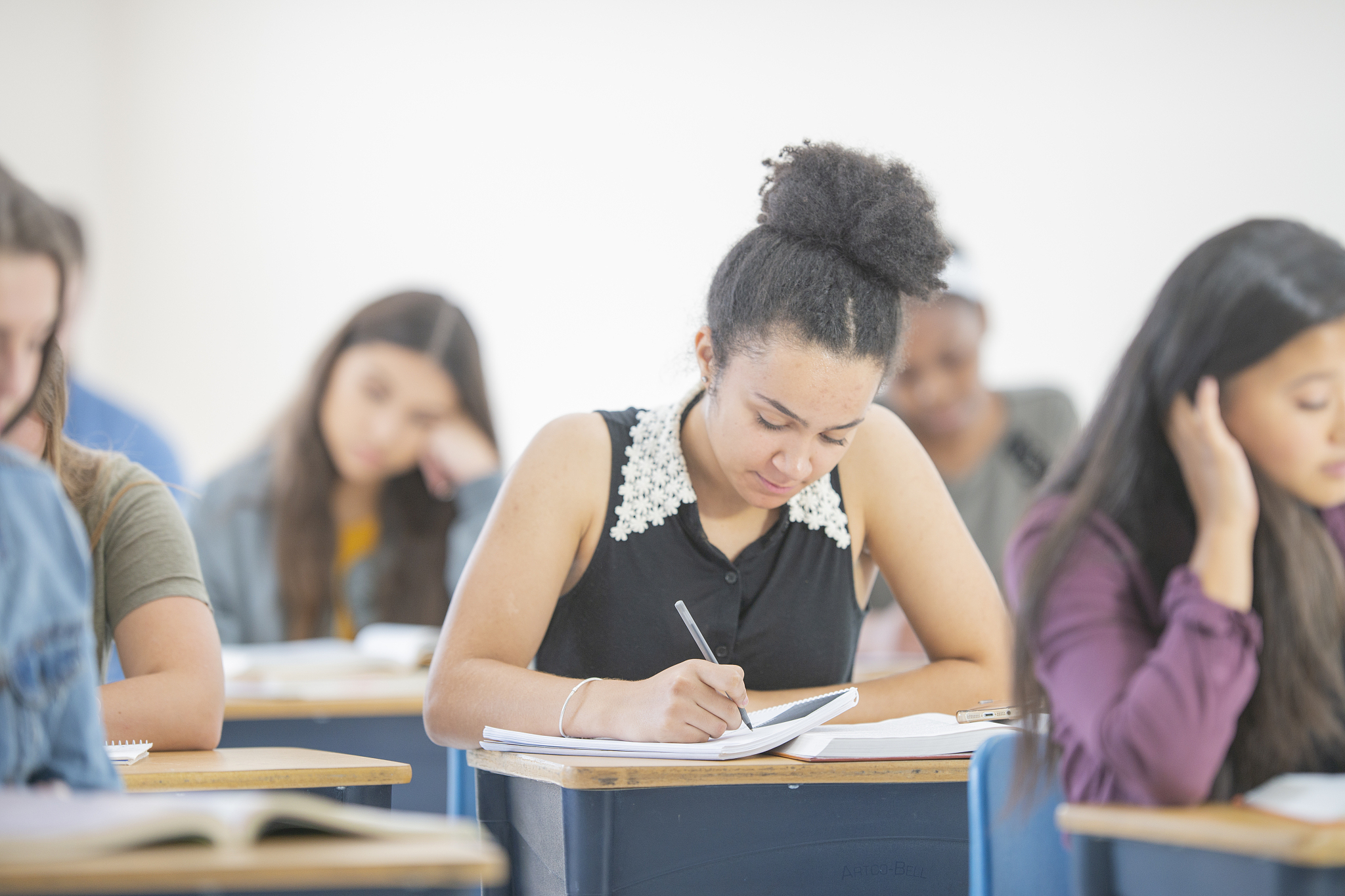 university students in lecture