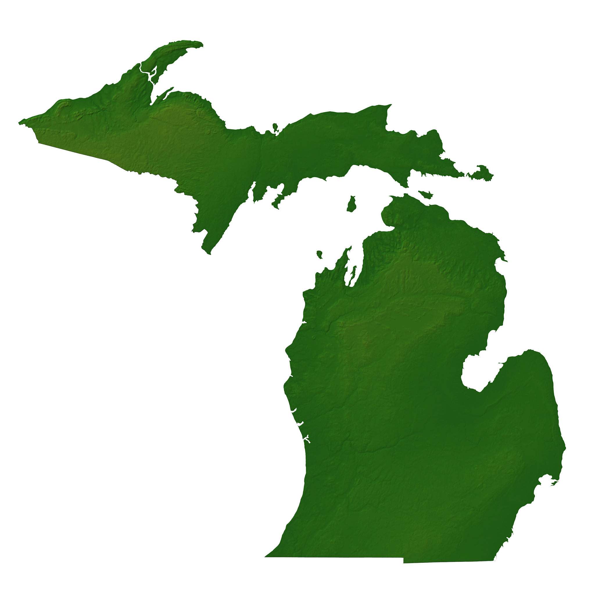 map of michigan